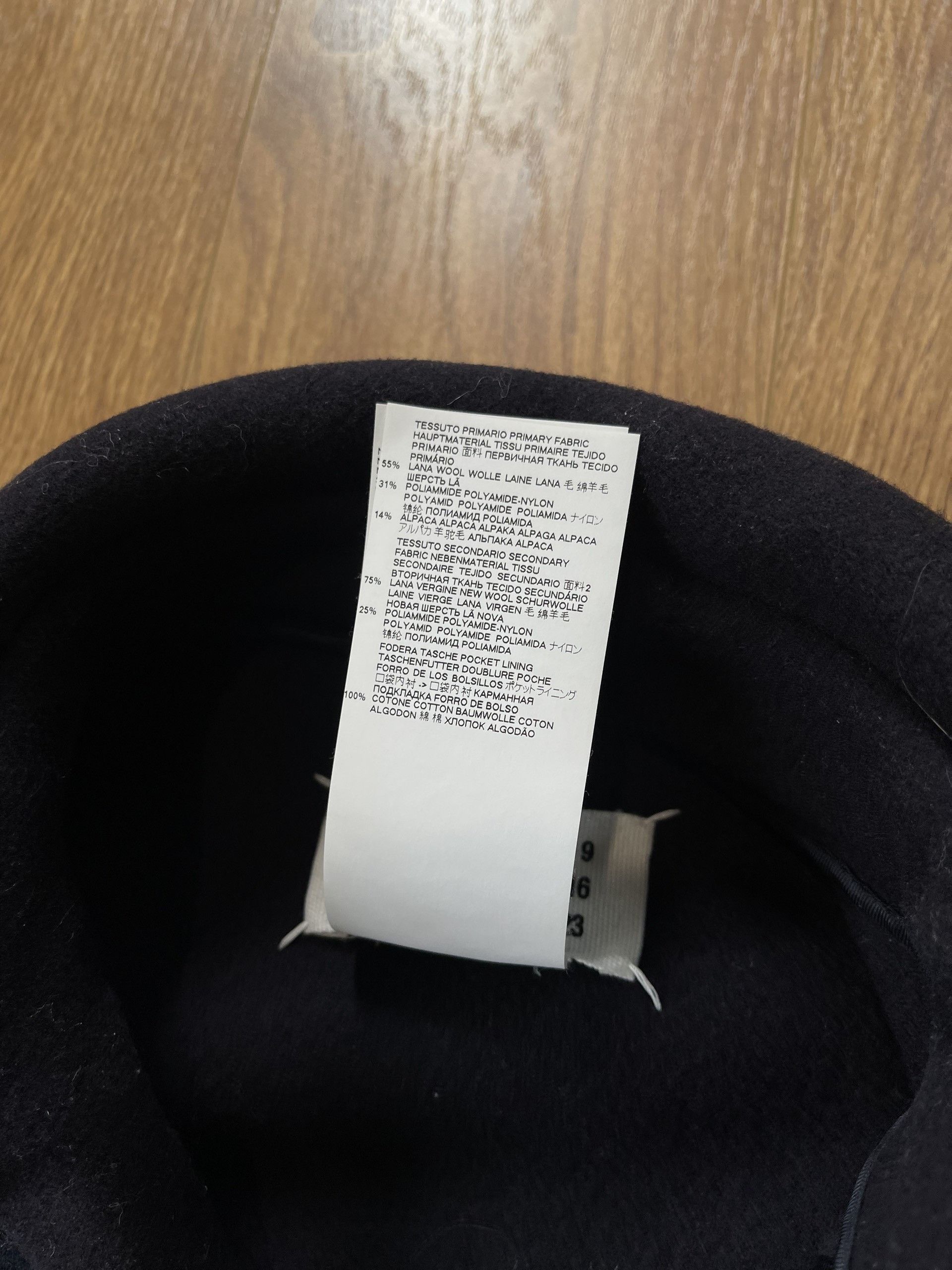 Maison Margiela Line 1 A/W2019 Wool Alpaca Asymmetric Size US XL / EU 56 / 4 - 5 Thumbnail