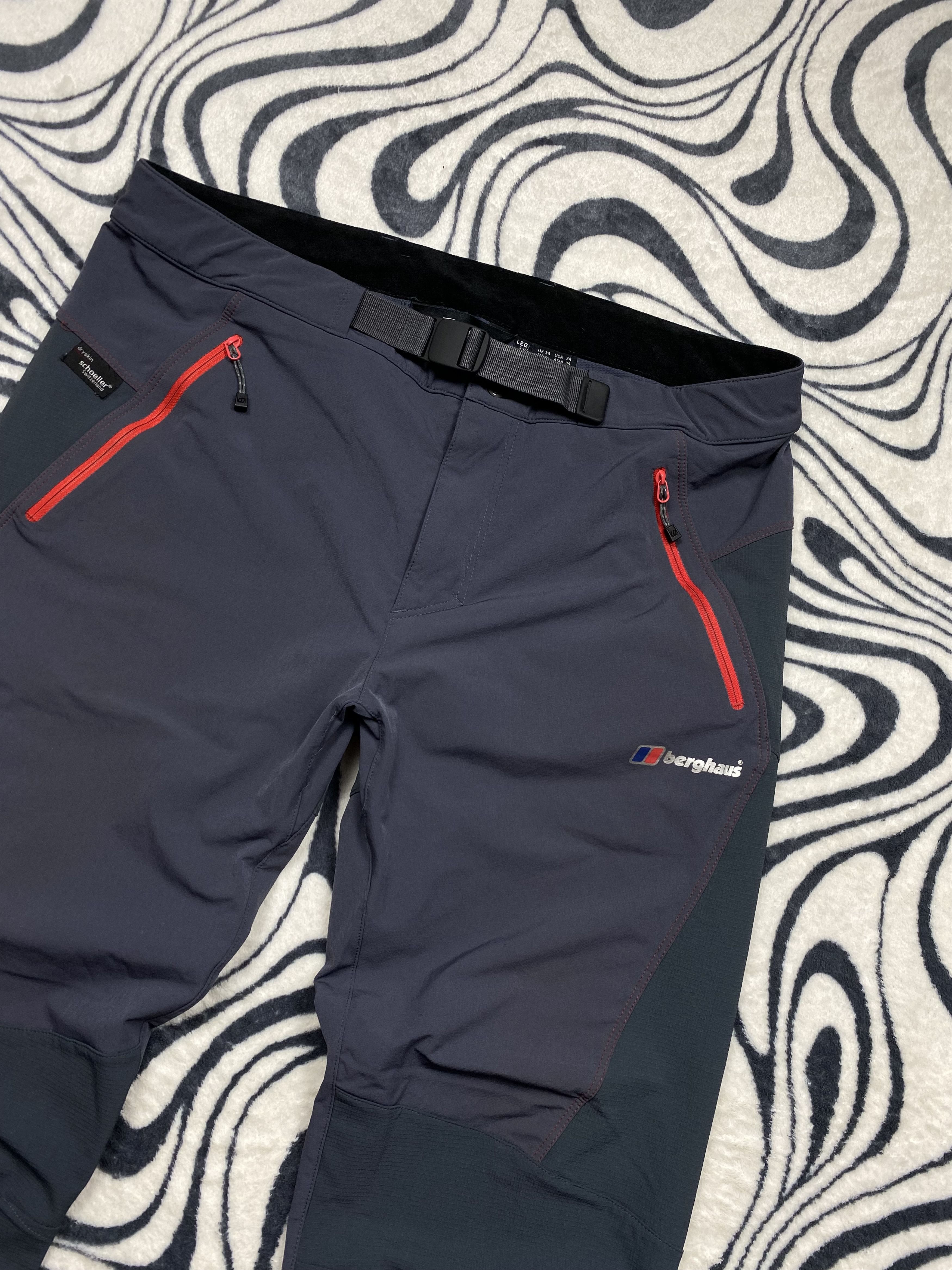 Berghaus Berghaus Mens Outdoor Trekking Pants Y2K Size US 34 / EU 50 - 2 Thumbnail