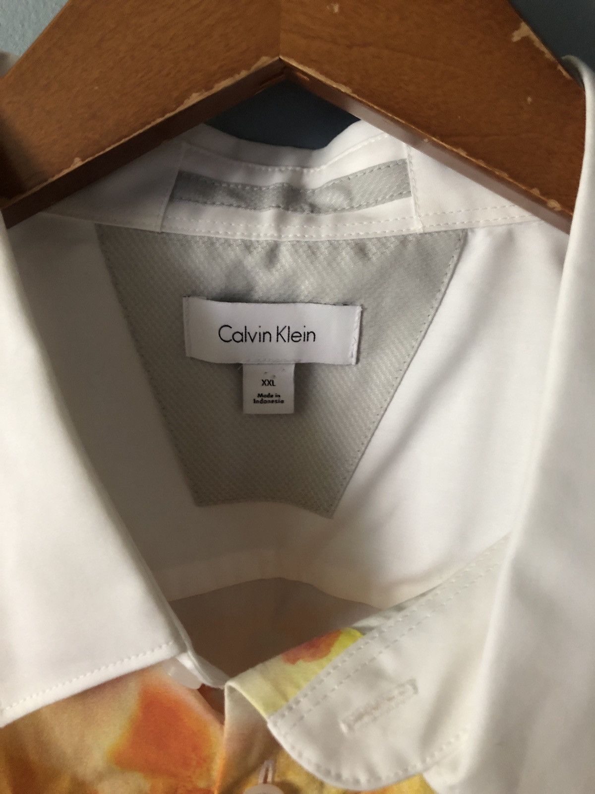 Calvin Klein Calvin Klein Multicolor Button Up Shirt Size US XXL / EU 58 / 5 - 3 Thumbnail