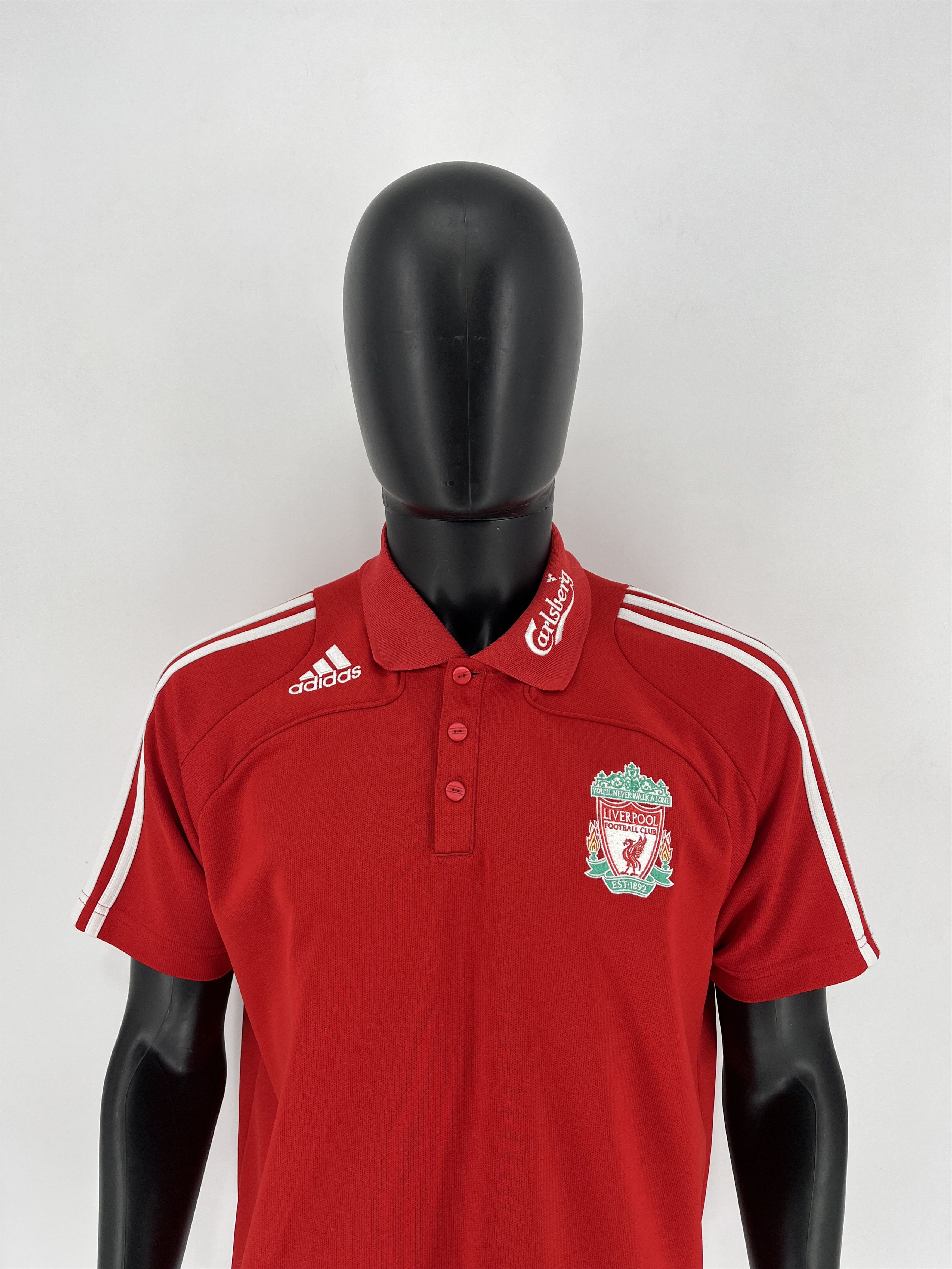 Vintage Vintage 2007-2008 Liverpool FC Home Jersey by Adidas Size US L / EU 52-54 / 3 - 1 Thumbnail