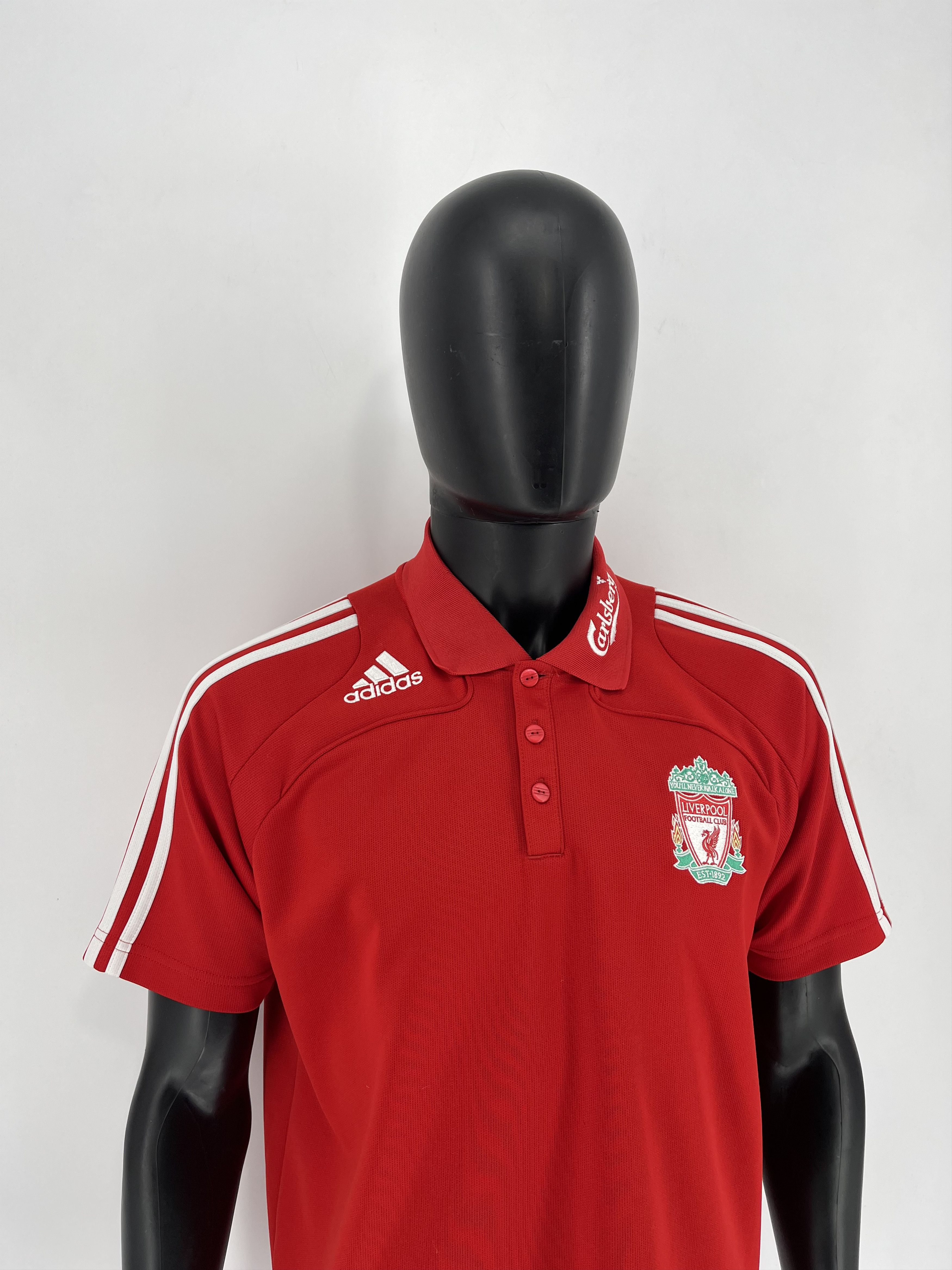 Vintage Vintage 2007-2008 Liverpool FC Home Jersey by Adidas Size US L / EU 52-54 / 3 - 3 Thumbnail