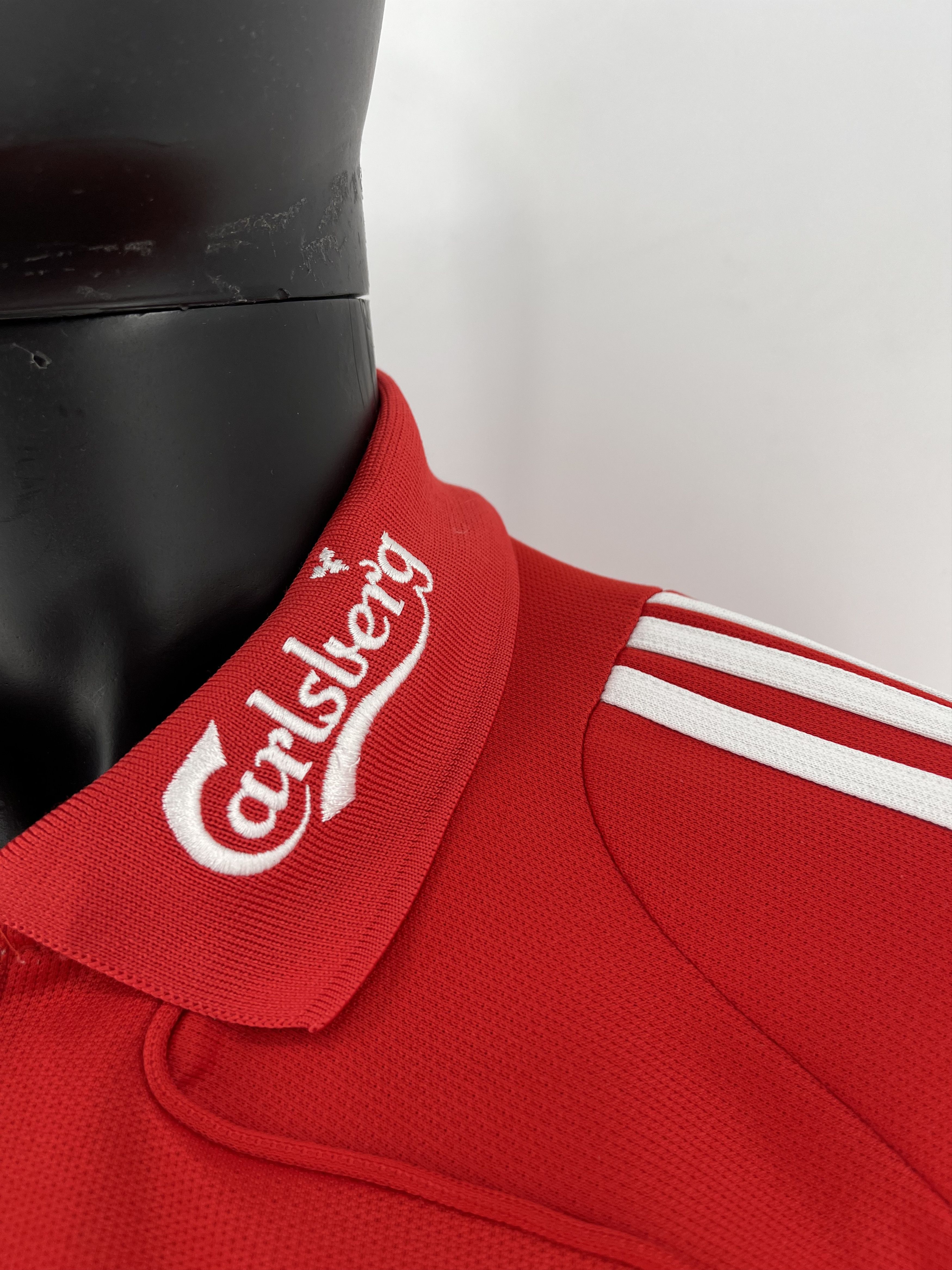 Vintage Vintage 2007-2008 Liverpool FC Home Jersey by Adidas Size US L / EU 52-54 / 3 - 6 Thumbnail
