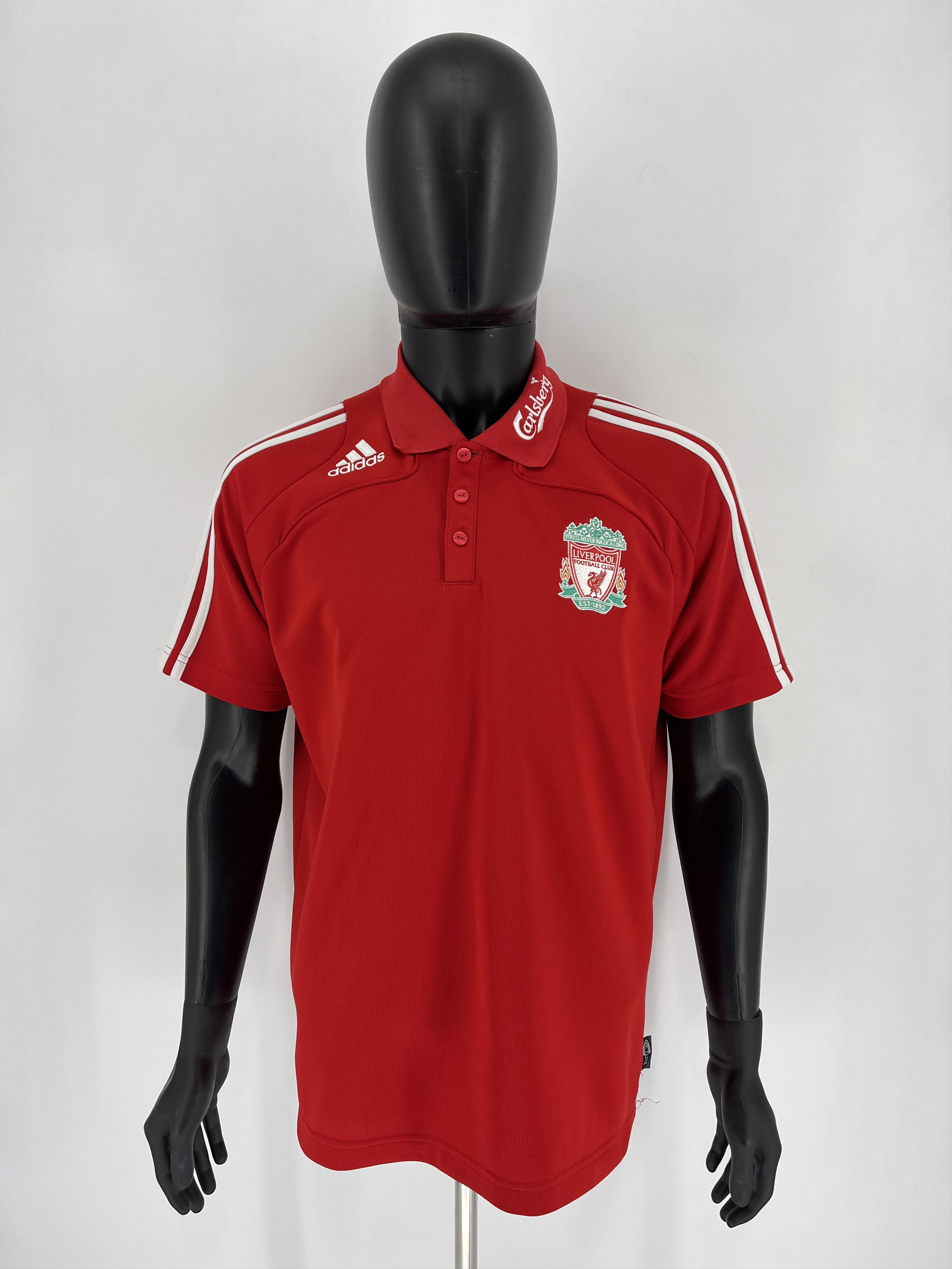 Vintage Vintage 2007-2008 Liverpool FC Home Jersey by Adidas Size US L / EU 52-54 / 3 - 2 Thumbnail