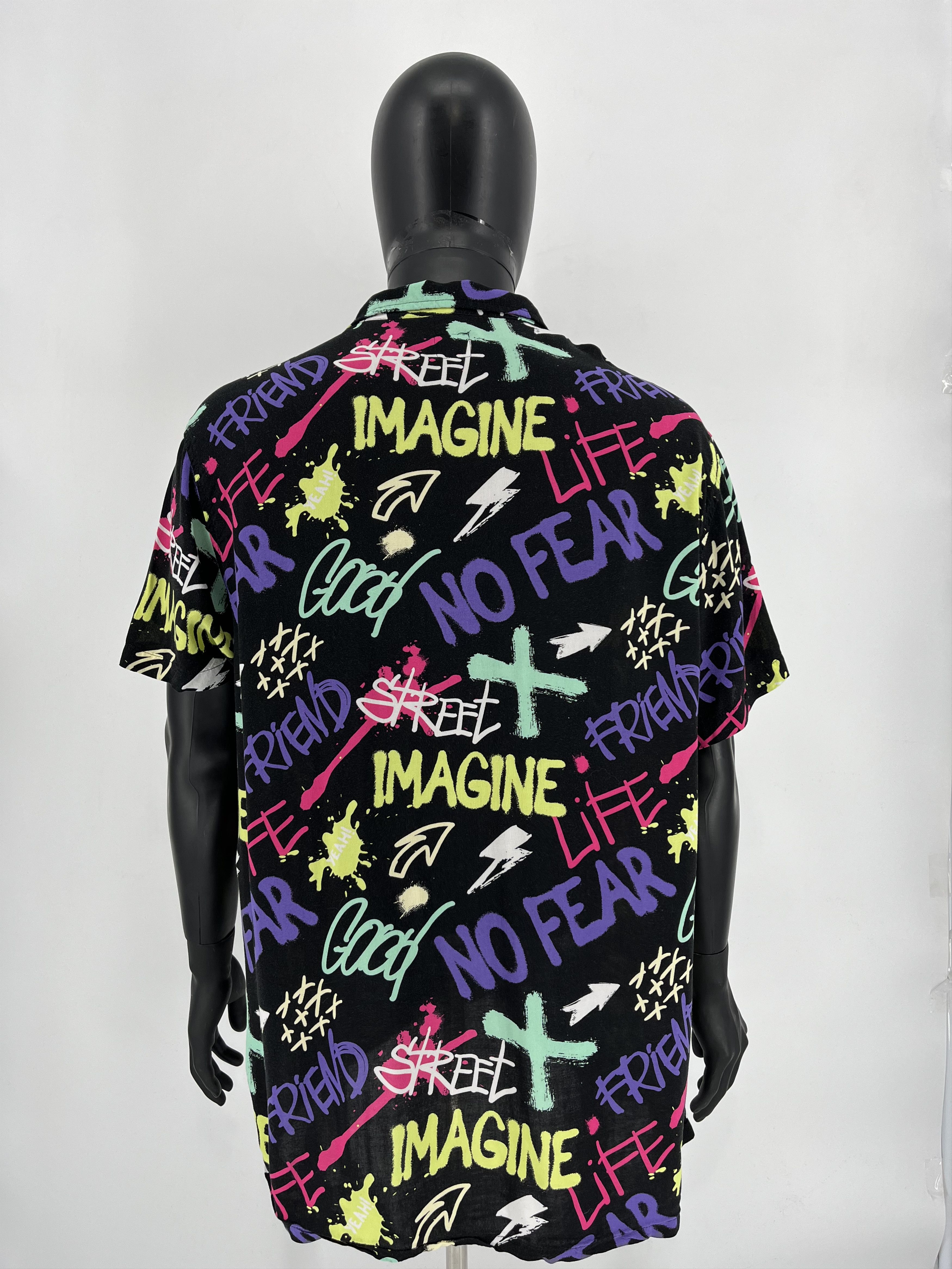 Vintage Vintage Art Streetwear Hawaiian Travis Scott style Size US XXL / EU 58 / 5 - 5 Thumbnail