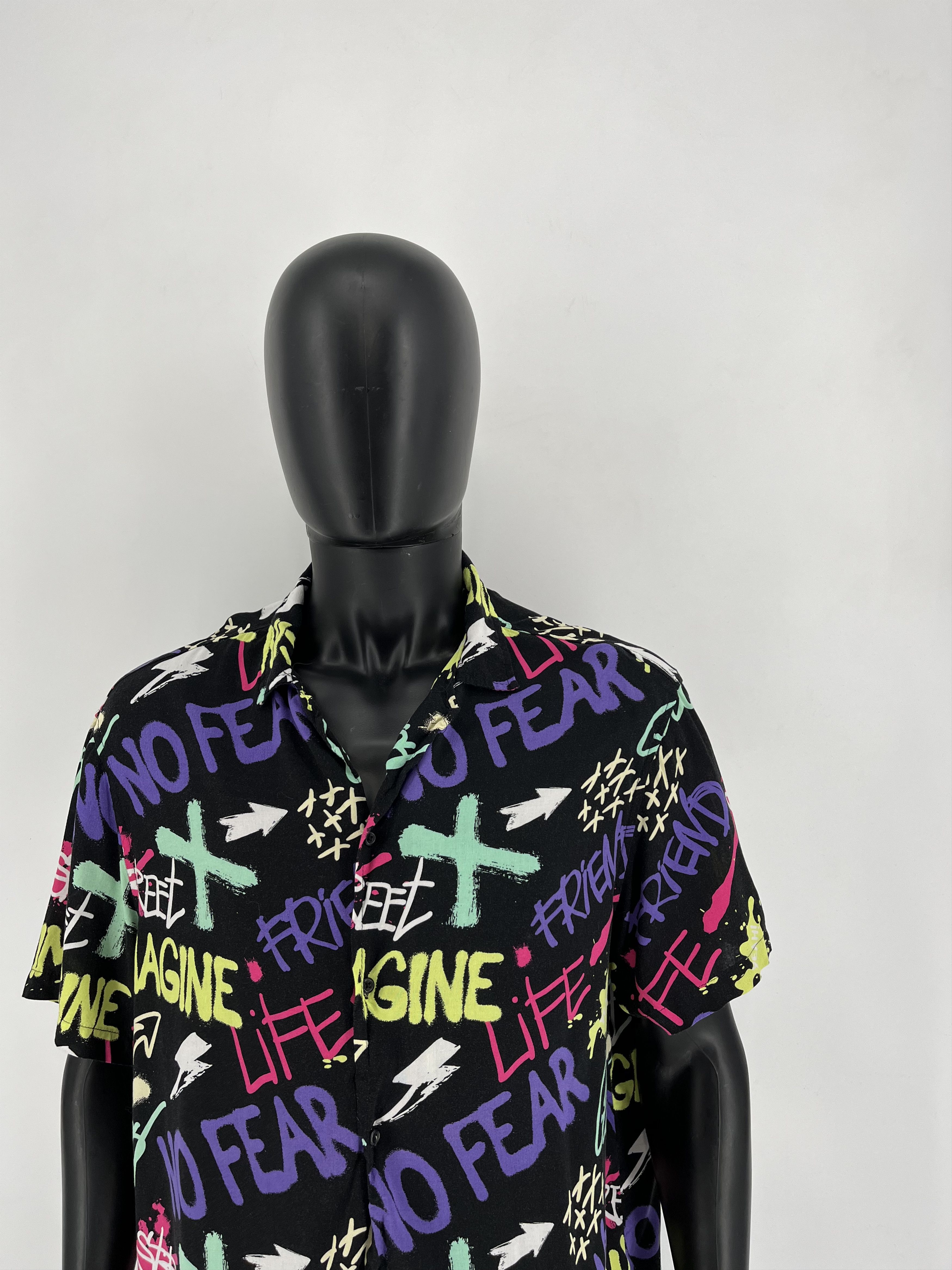 Vintage Vintage Art Streetwear Hawaiian Travis Scott style Size US XXL / EU 58 / 5 - 4 Thumbnail