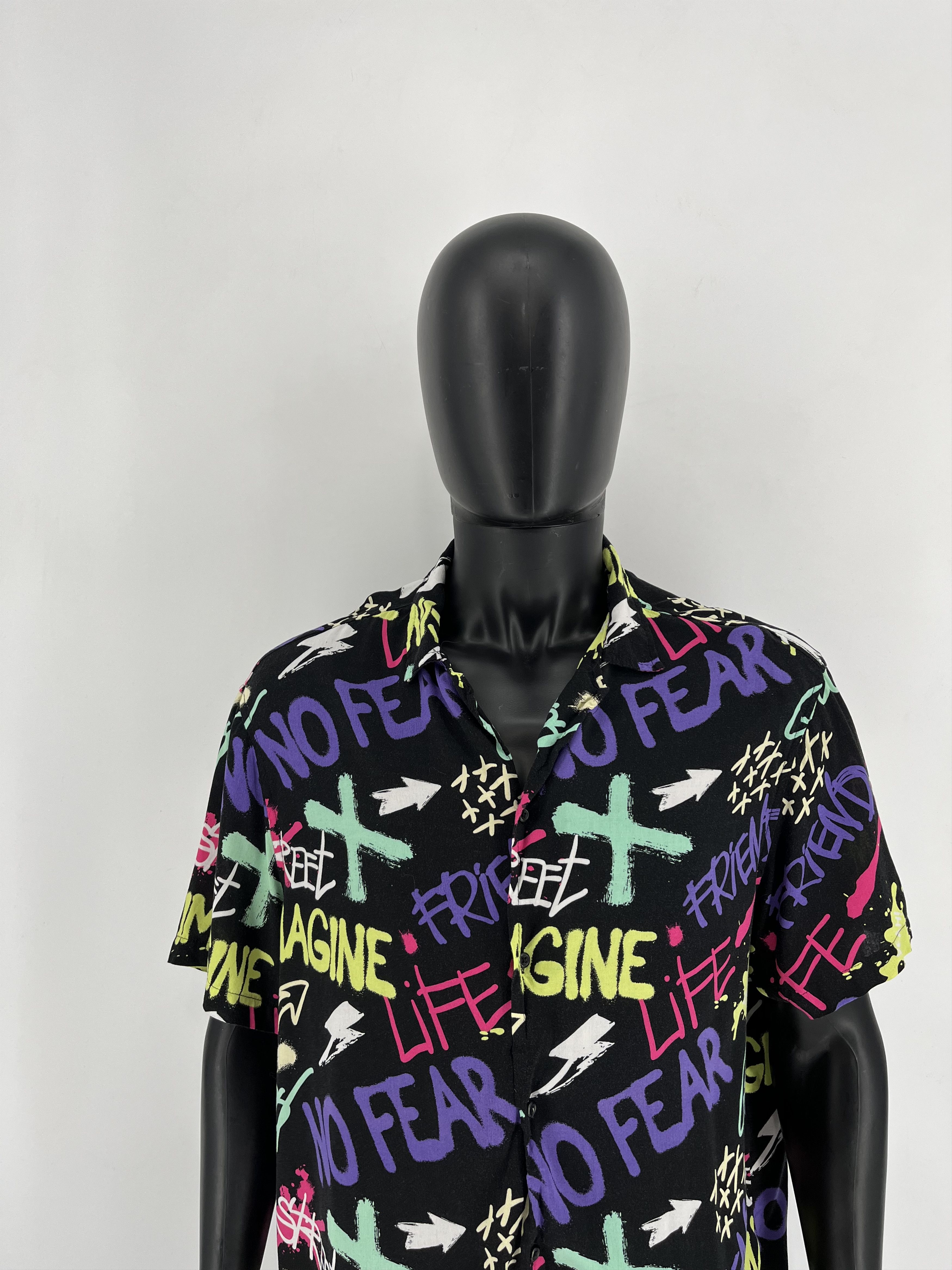 Vintage Vintage Art Streetwear Hawaiian Travis Scott style Size US XXL / EU 58 / 5 - 2 Thumbnail