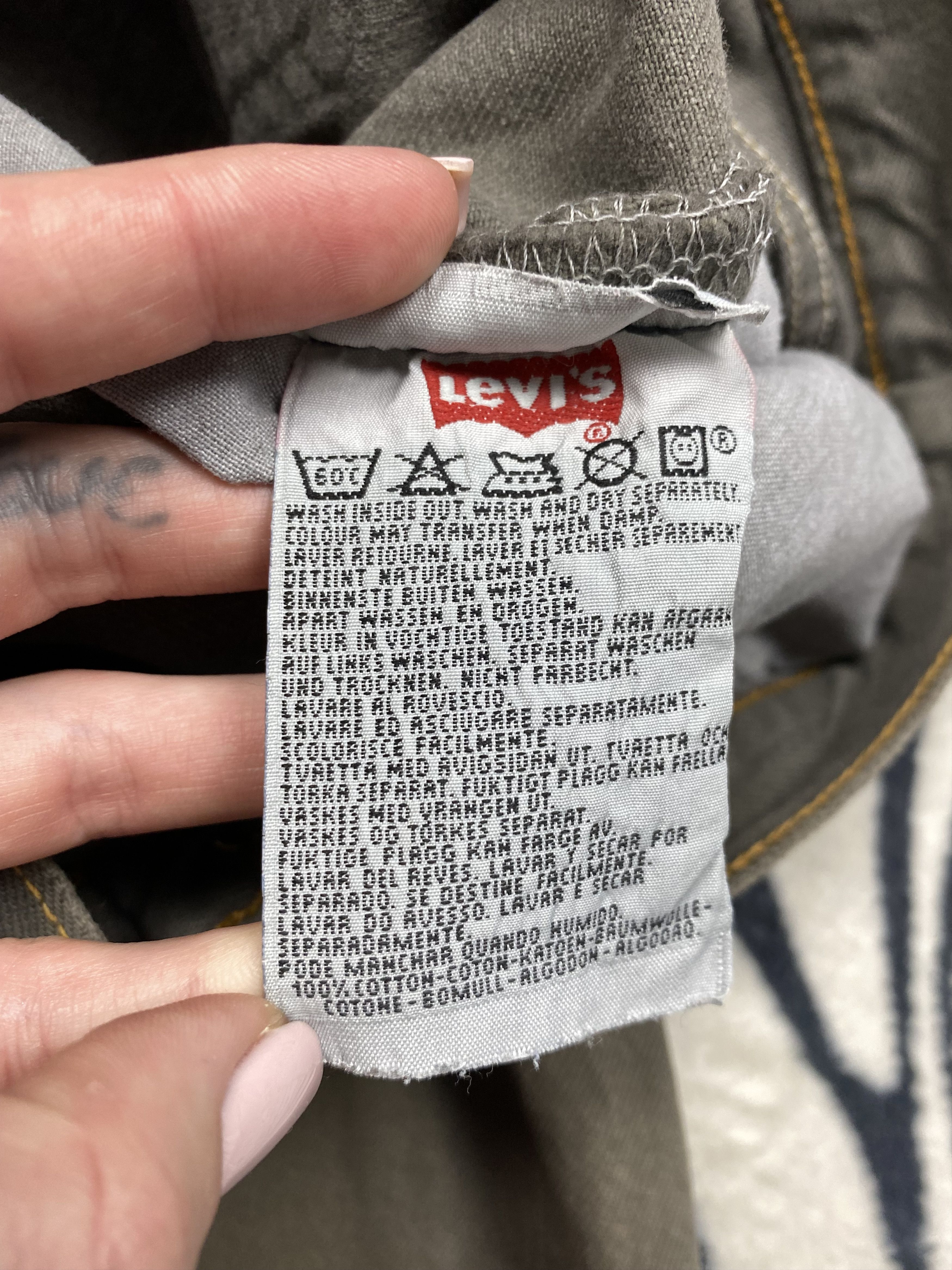 Levi's Levi's 501 90s Vintage Denim Pants Jeans Size US 31 - 9 Thumbnail