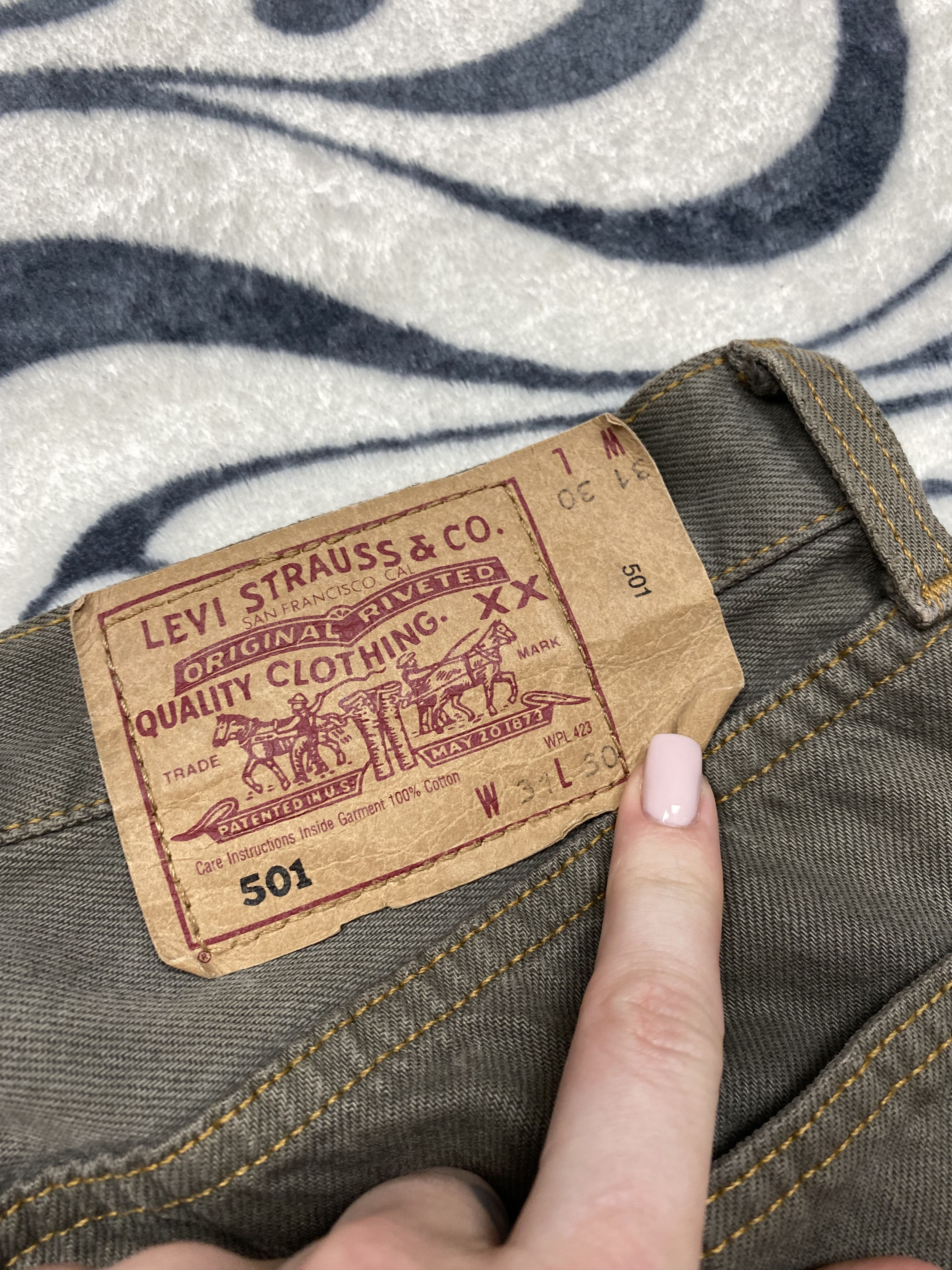 Levi's Levi's 501 90s Vintage Denim Pants Jeans Size US 31 - 3 Thumbnail