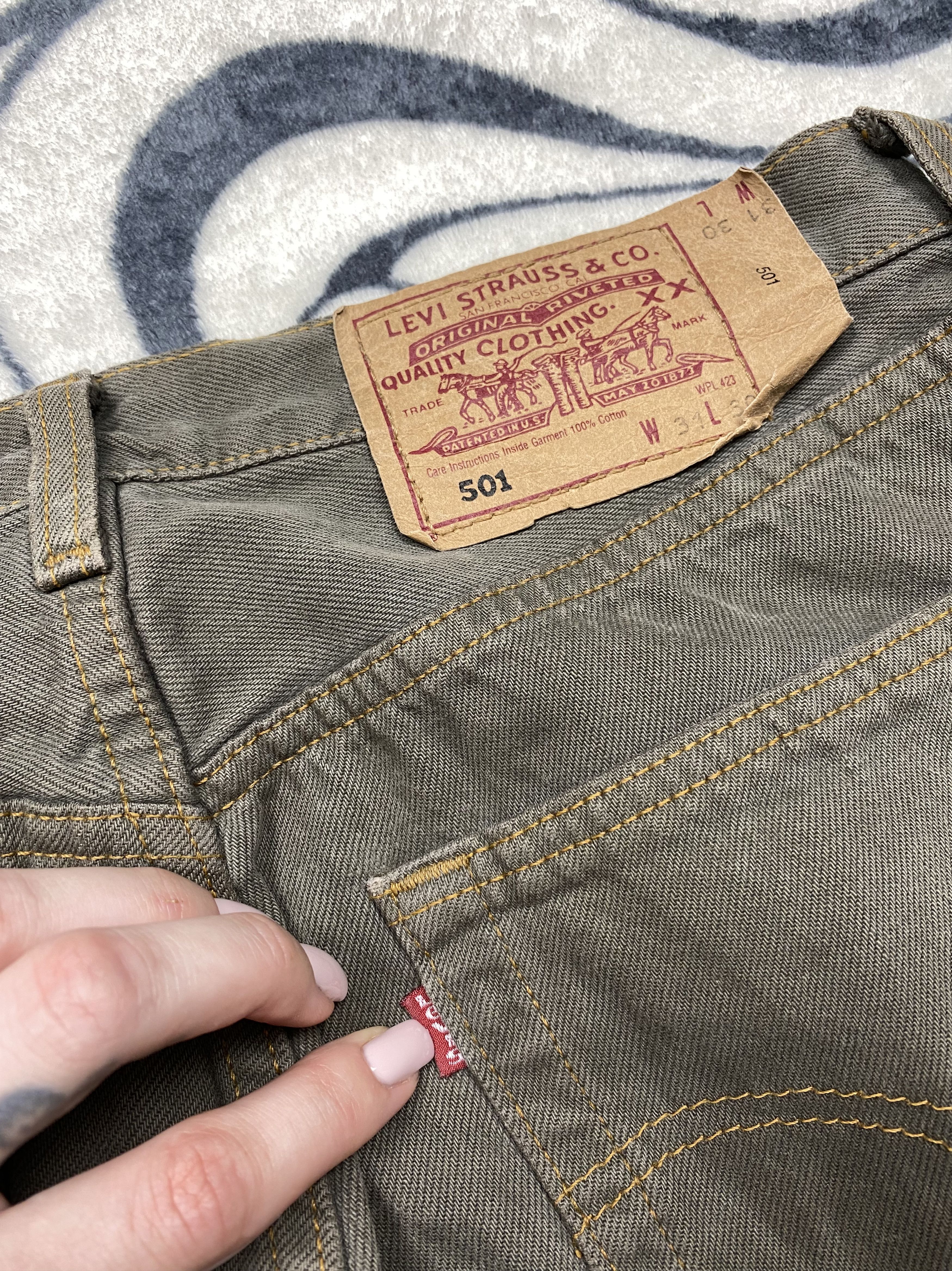 Levi's Levi's 501 90s Vintage Denim Pants Jeans Size US 31 - 2 Thumbnail