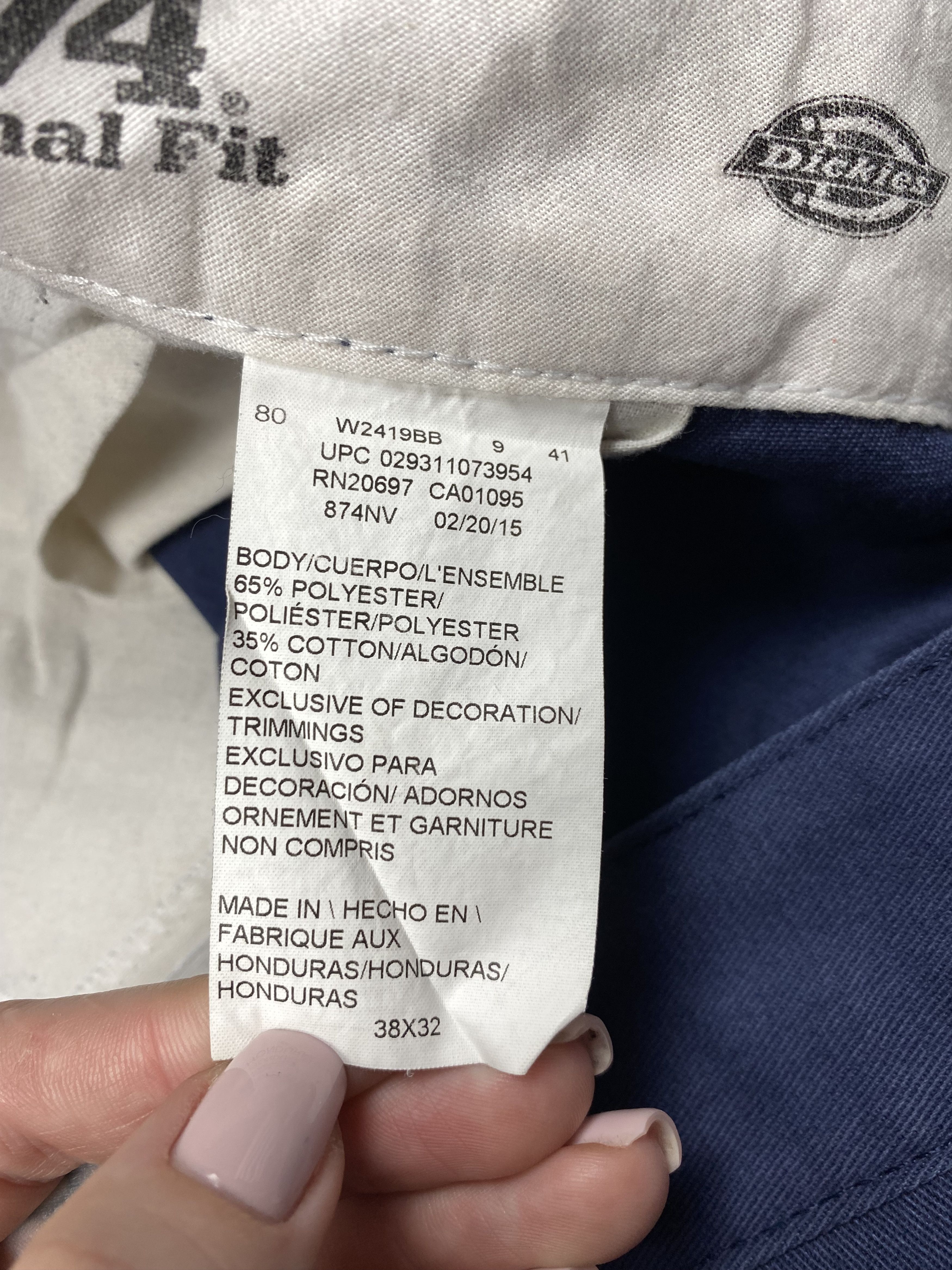 Dickies Dickies 874 Vintage Mens Chino Pants Y2K Workwear Size US 38 / EU 54 - 4 Thumbnail