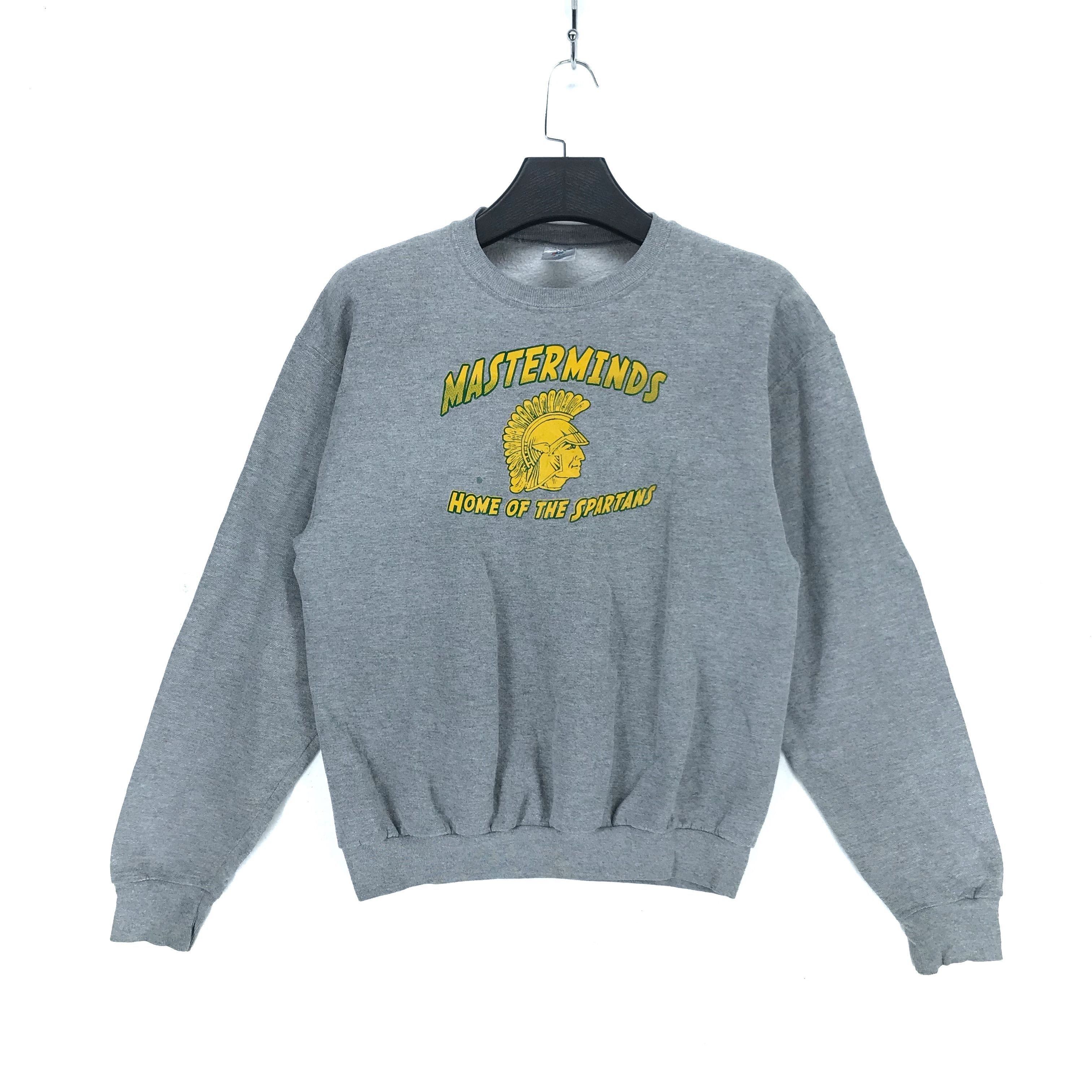 Jerzees MASTERMINDS Home Of The Spartans Sweatshirts #2269-89 Size US M / EU 48-50 / 2 - 1 Thumbnail