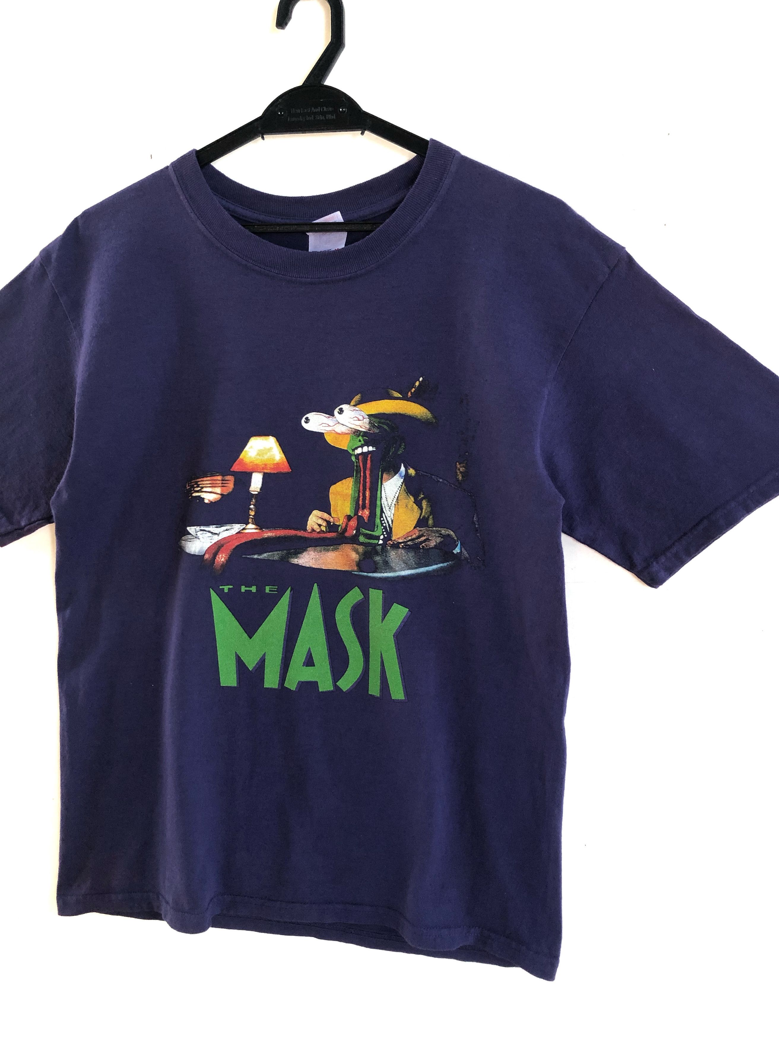 Vintage RARE🔥VINTAGE THE MASK JIM CARREY MOVIE TEE Size US M / EU 48-50 / 2 - 4 Thumbnail