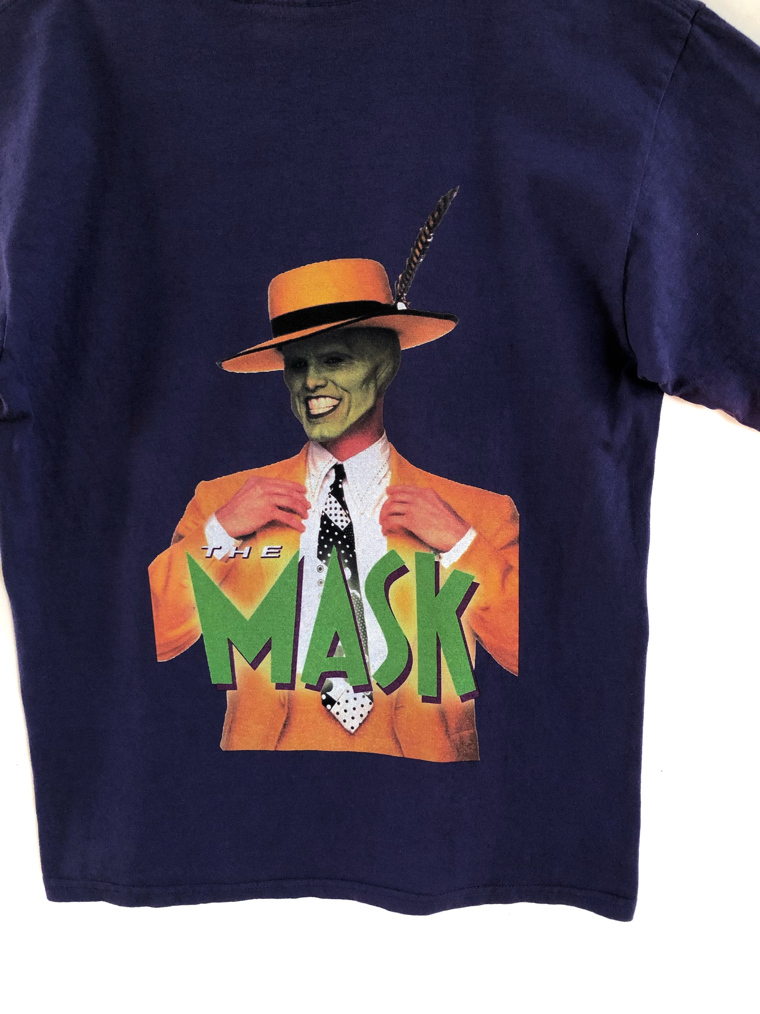 Vintage RARE🔥VINTAGE THE MASK JIM CARREY MOVIE TEE Size US M / EU 48-50 / 2 - 7 Thumbnail