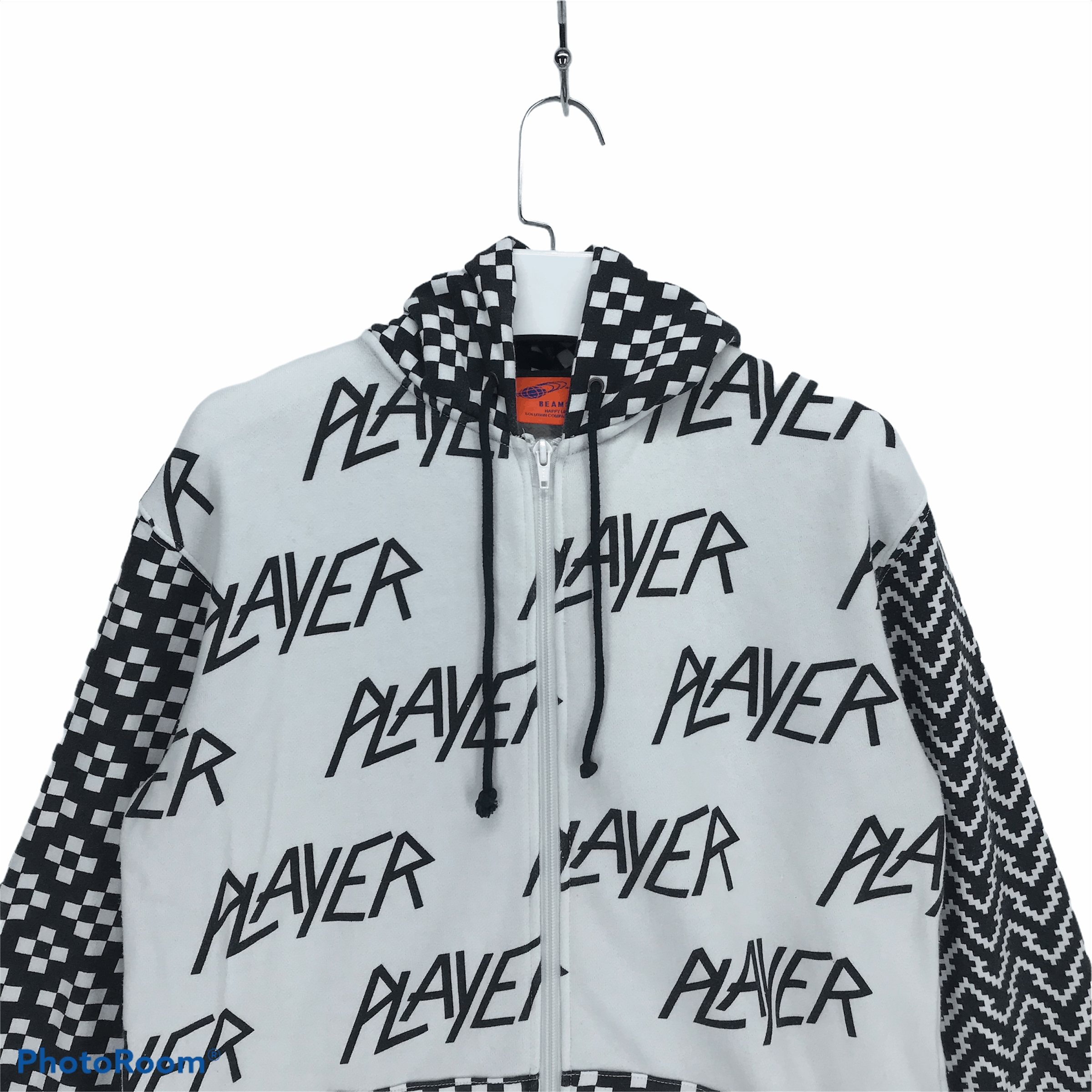 Beams Player Fullprint Chest Board Sleeve Hoodies #2411-89
