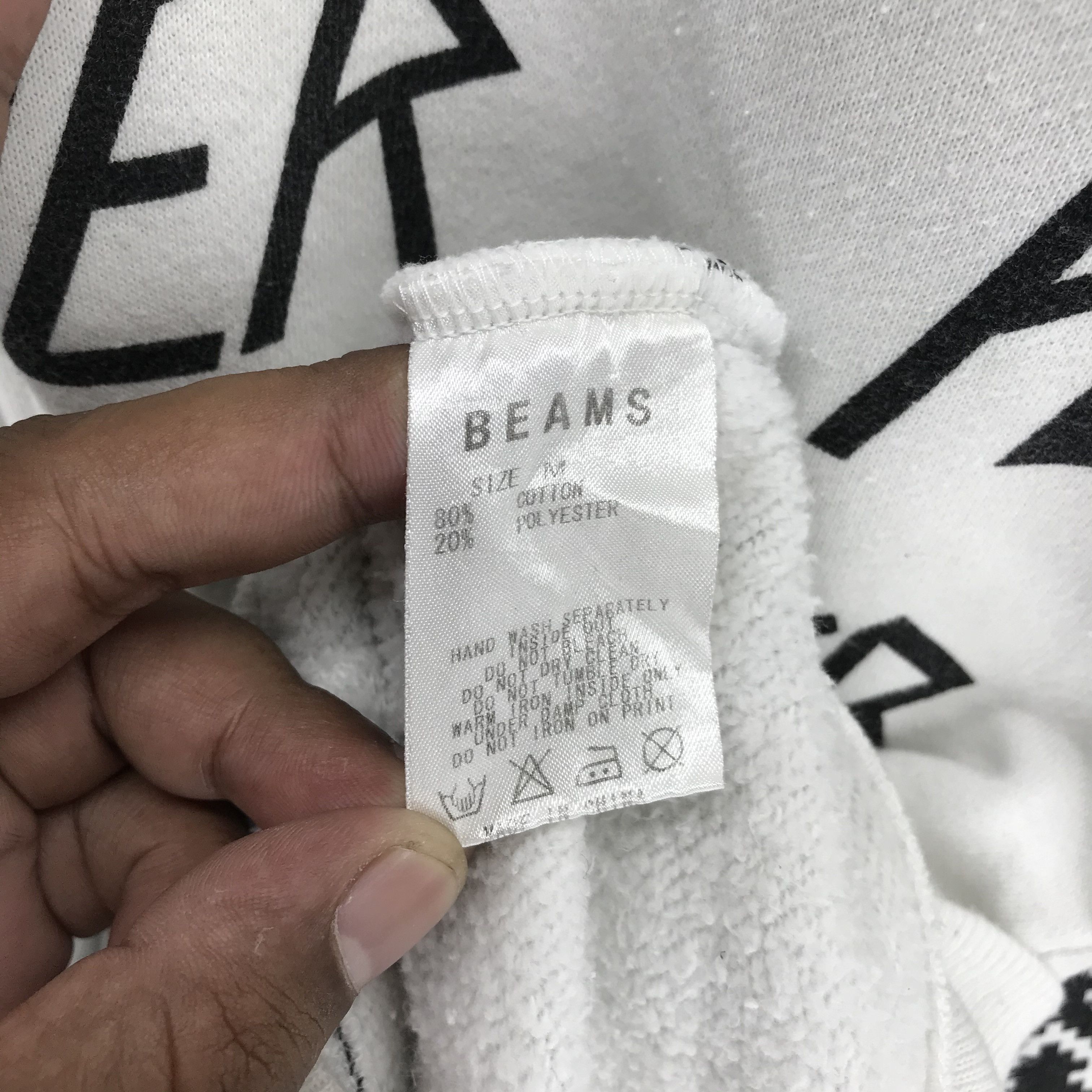 Beams Player Fullprint Chest Board Sleeve Hoodies #2411-89