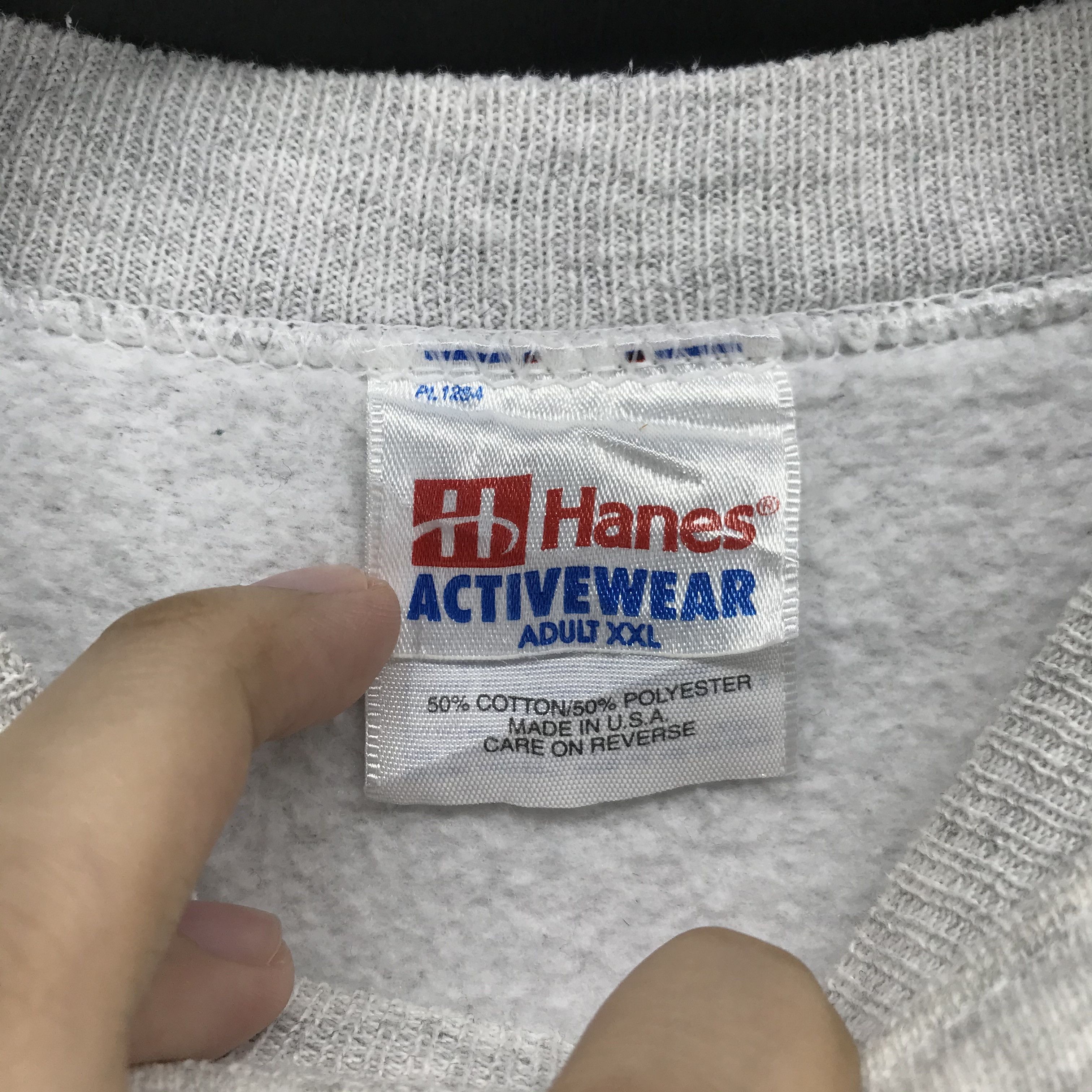Hanes 94-95' ALPHA ZETA EAI Music Note Logo Sweatshirt #2245-88 Size US XXL / EU 58 / 5 - 9 Thumbnail
