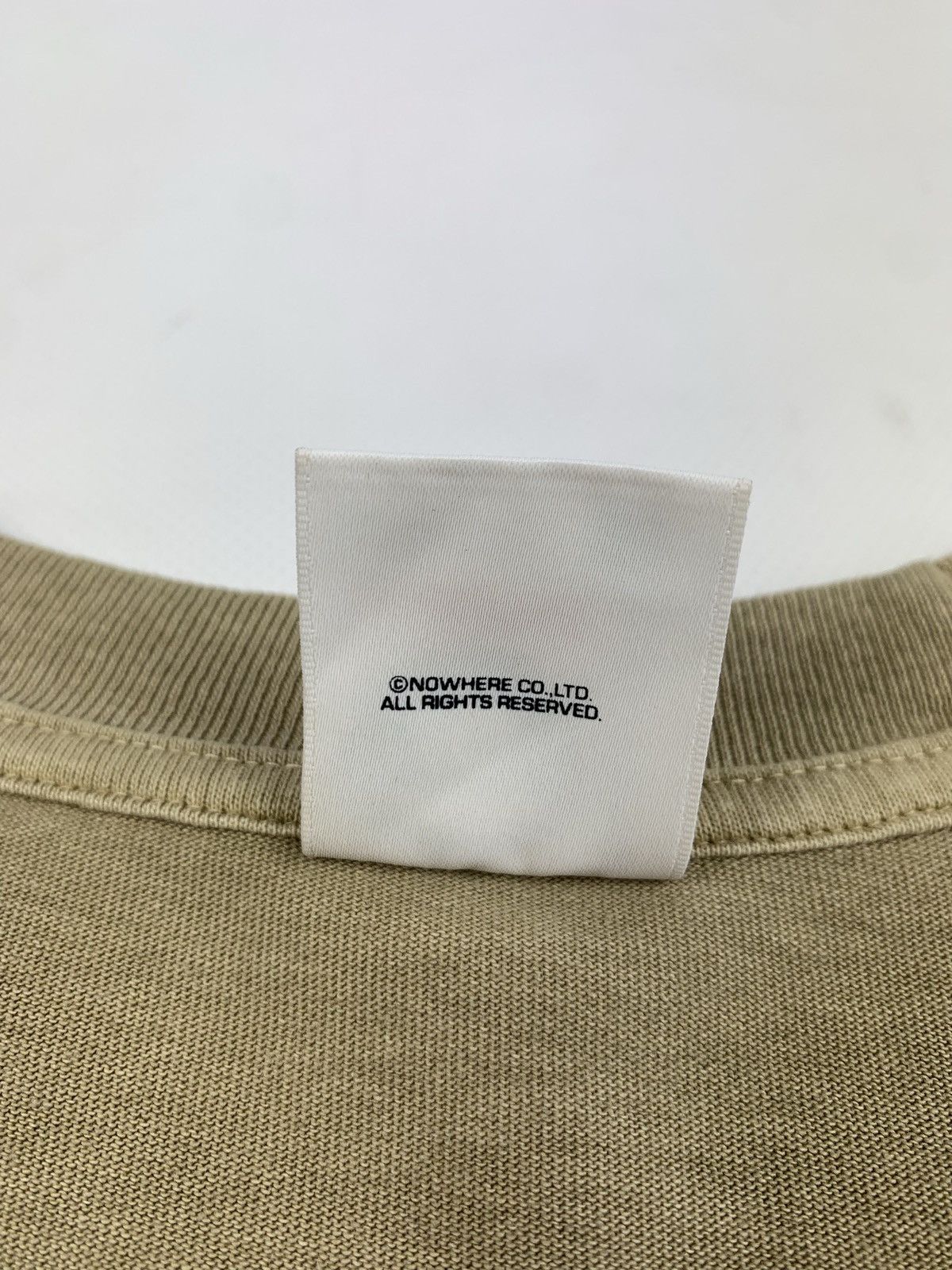 Aape AAPE by A Bathing Ape Overdyed Long Sleeve Tee Size US S / EU 44-46 / 1 - 10 Thumbnail