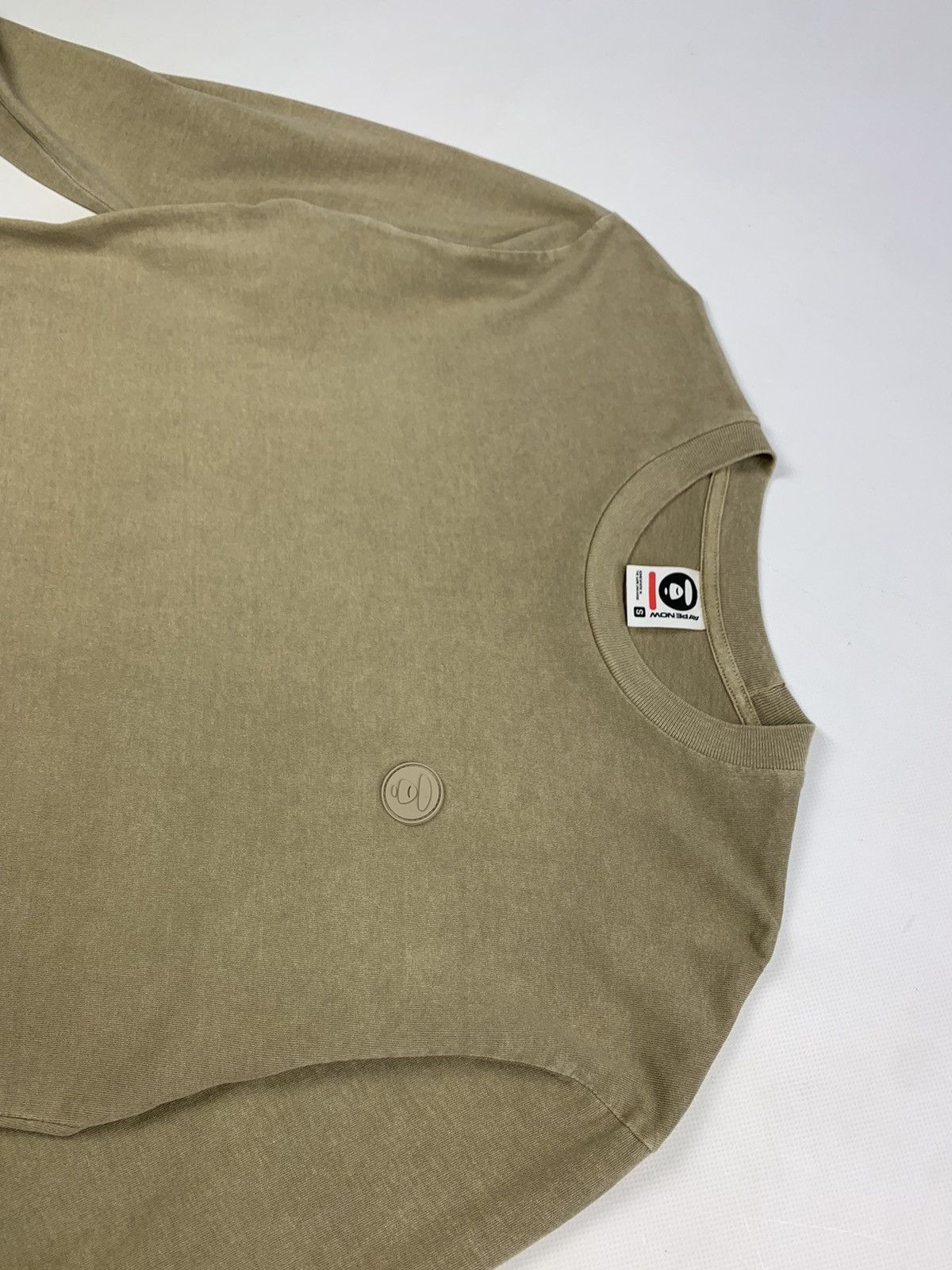 Aape AAPE by A Bathing Ape Overdyed Long Sleeve Tee Size US S / EU 44-46 / 1 - 5 Thumbnail