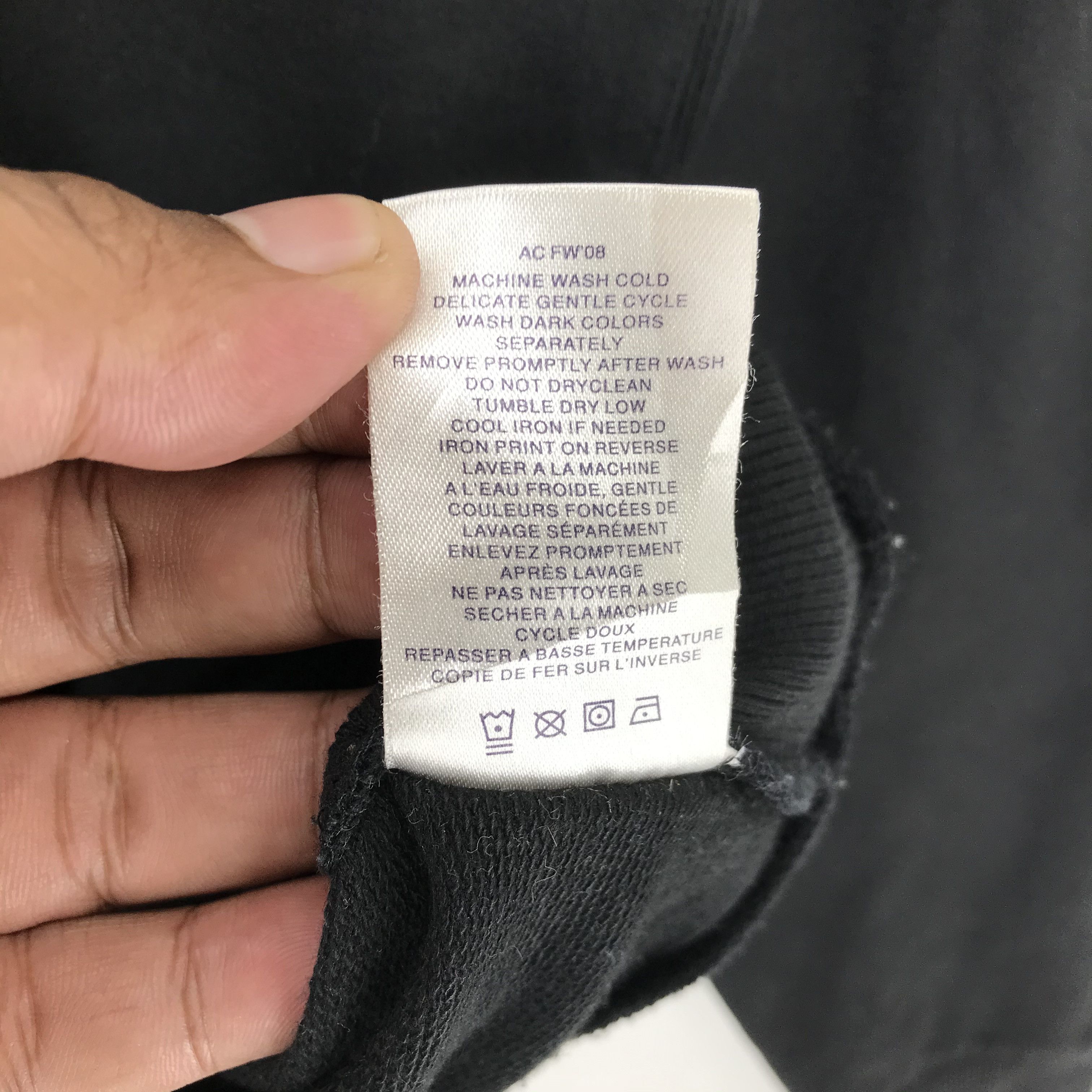 Reebok Reebok X Nathan Kim Huerson 3 Big Logo Hoodies #2414-89 Size US L / EU 52-54 / 3 - 9 Thumbnail