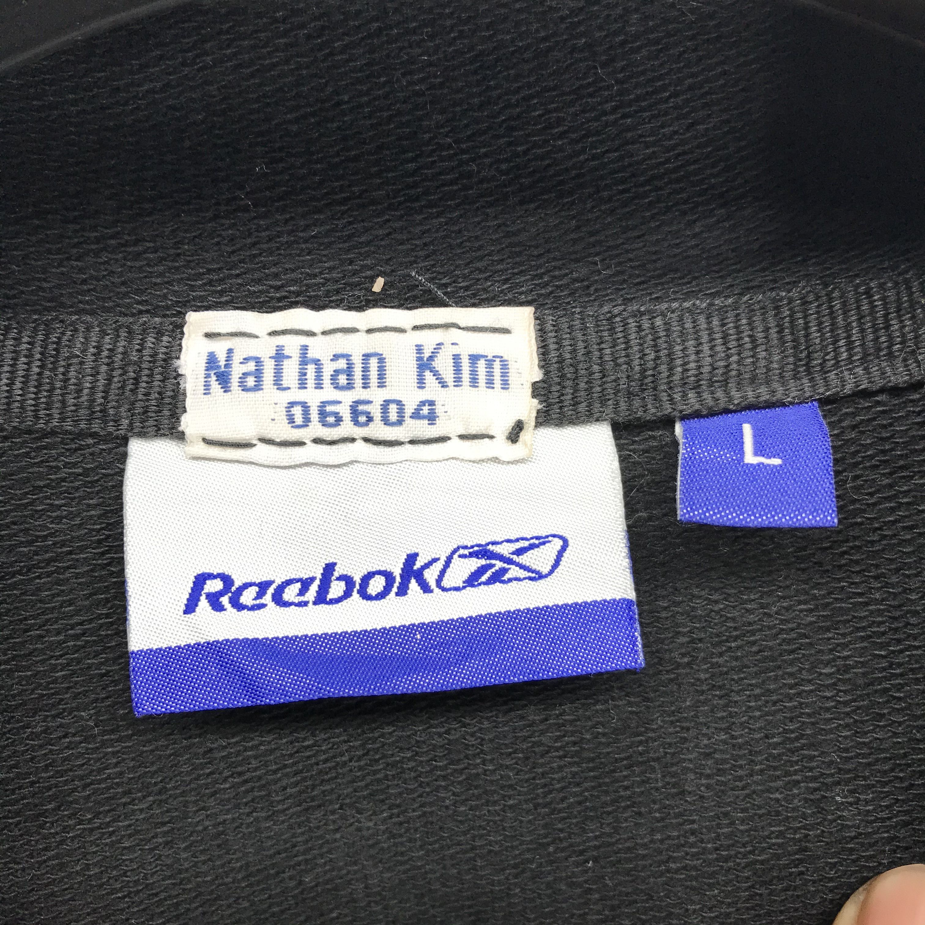 Reebok Reebok X Nathan Kim Huerson 3 Big Logo Hoodies #2414-89 Size US L / EU 52-54 / 3 - 7 Thumbnail