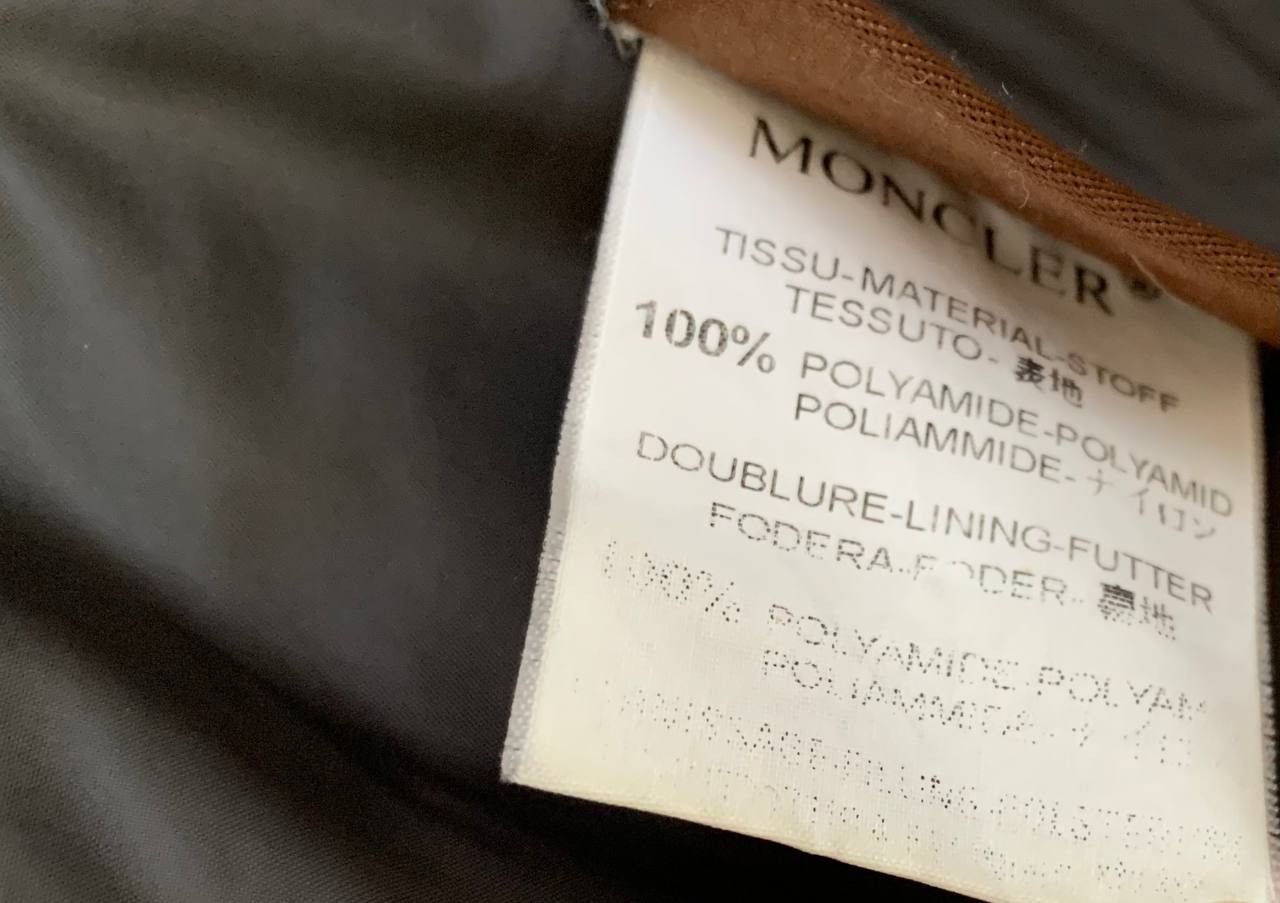 Moncler Moncler jacket vintage brown 2 Size XS / US 0-2 / IT 36-38 - 15 Thumbnail