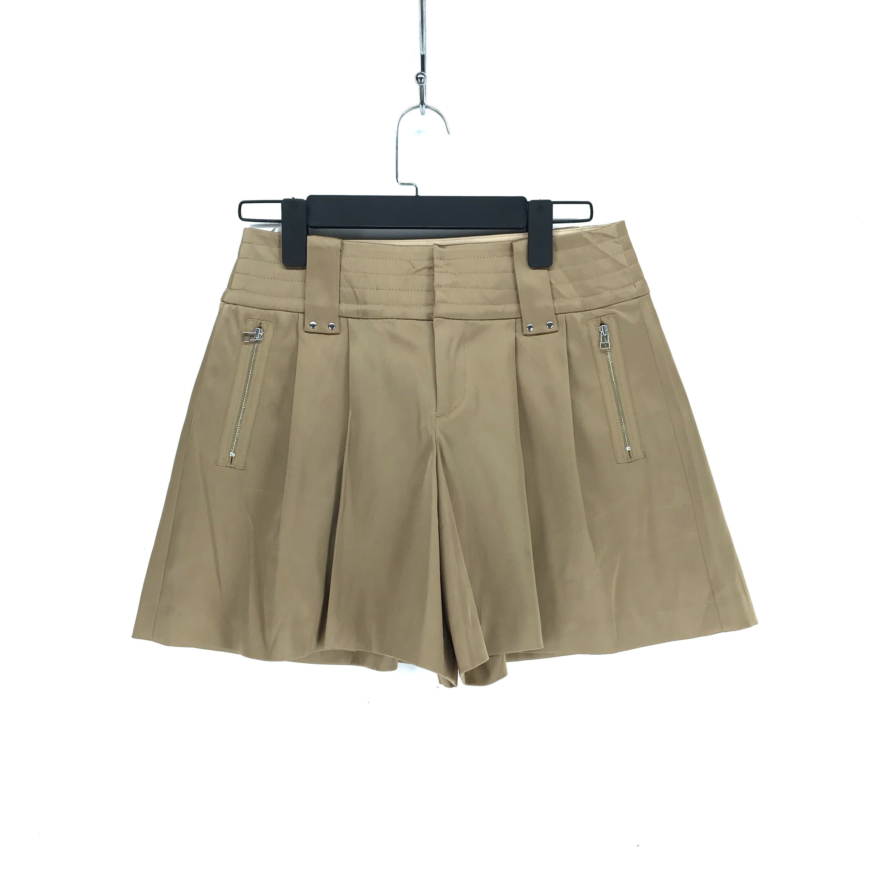 Lanvin Lanvin en Bleu Nice Design Golden Brown Shorts #2264-89 Size 27" / US 4 / IT 40 - 1 Thumbnail