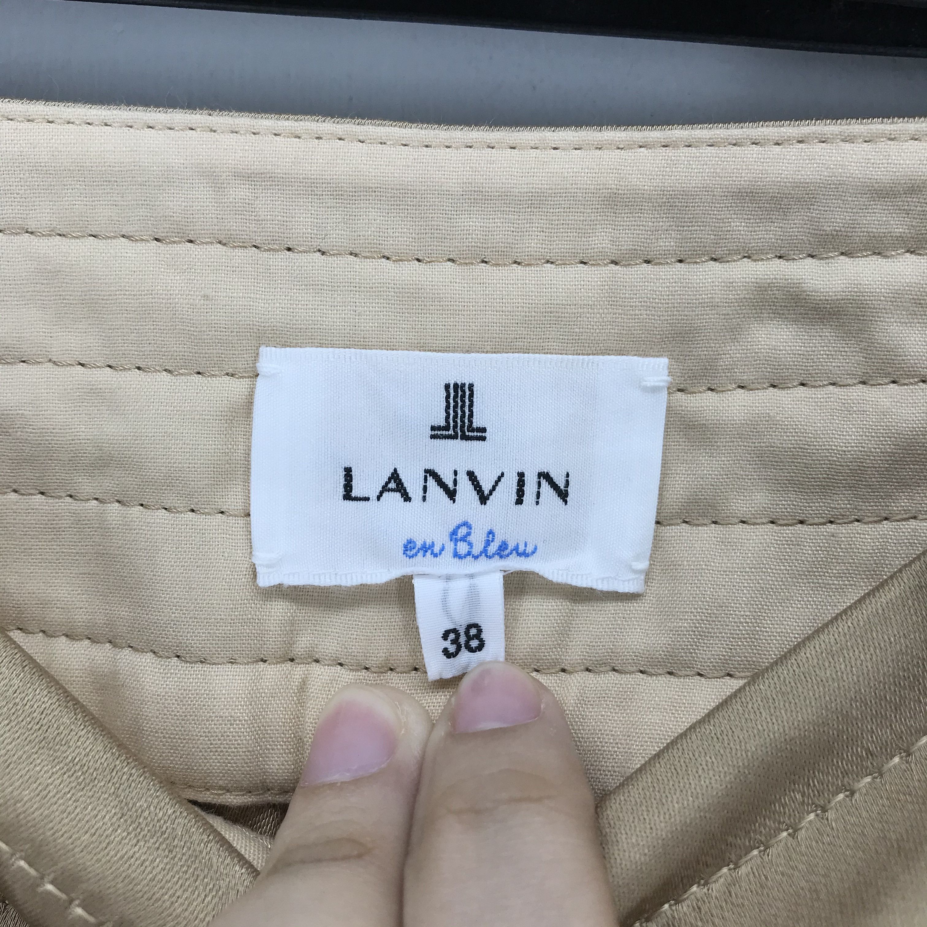 Lanvin Lanvin en Bleu Nice Design Golden Brown Shorts #2264-89 Size 27" / US 4 / IT 40 - 5 Thumbnail