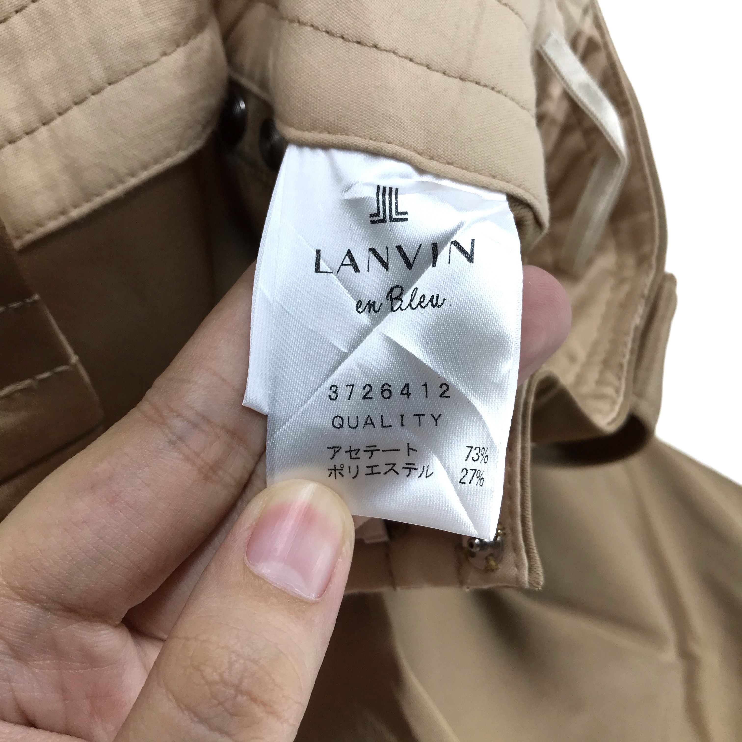 Lanvin Lanvin en Bleu Nice Design Golden Brown Shorts #2264-89 Size 27" / US 4 / IT 40 - 6 Thumbnail