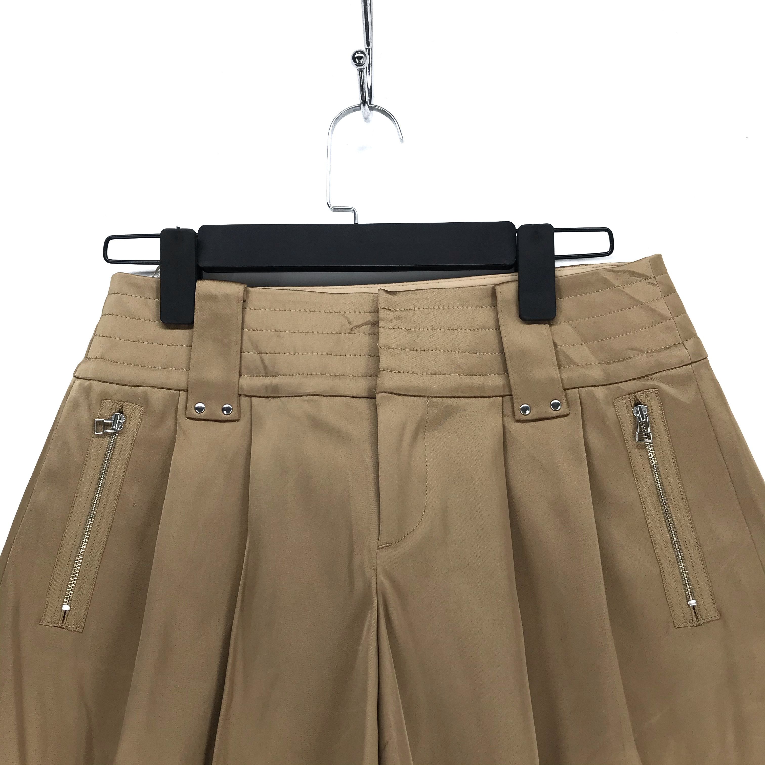 Lanvin Lanvin en Bleu Nice Design Golden Brown Shorts #2264-89 Size 27" / US 4 / IT 40 - 2 Thumbnail