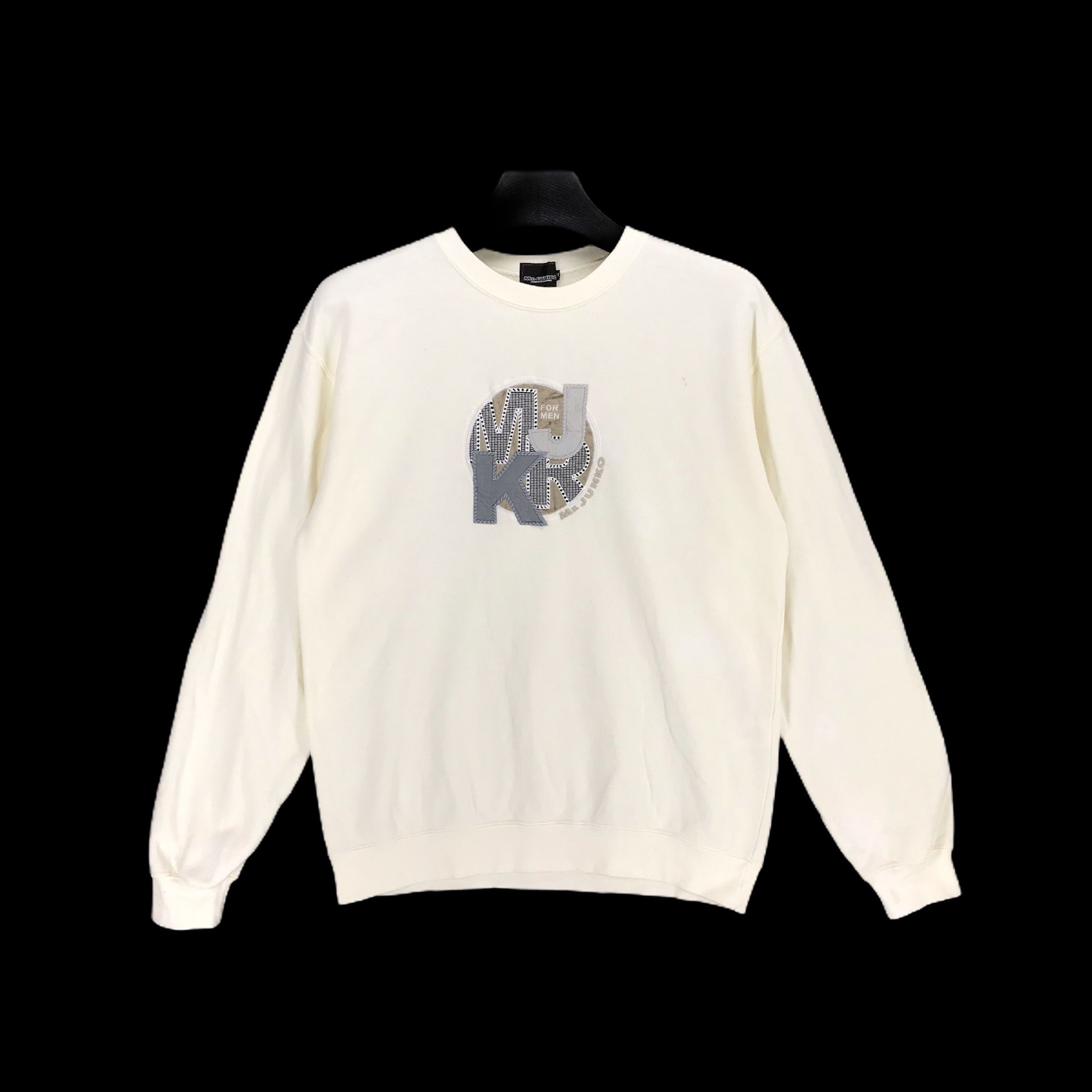 Mr. Junko MR JUNKO Embroidery Big Logo Sweatshirt #2253-88 Size US M / EU 48-50 / 2 - 1 Thumbnail
