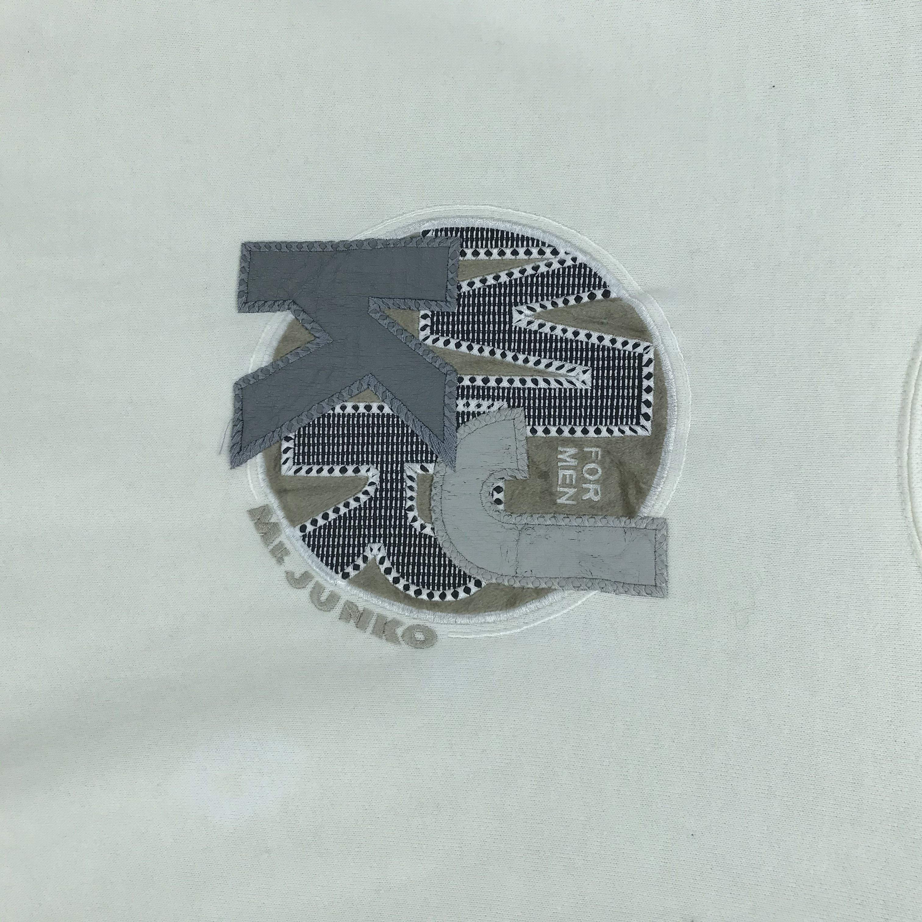 Mr. Junko MR JUNKO Embroidery Big Logo Sweatshirt #2253-88 Size US M / EU 48-50 / 2 - 3 Thumbnail