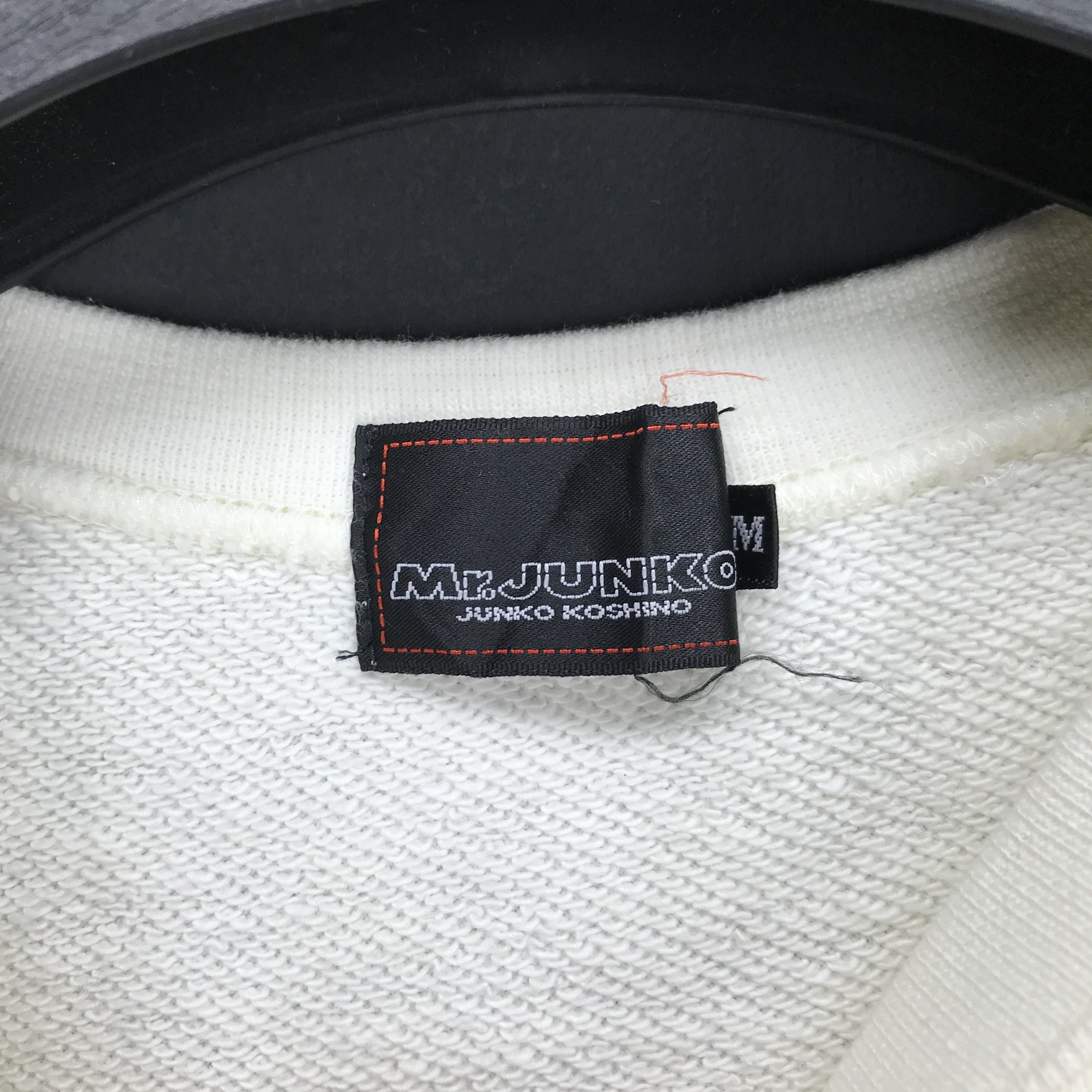 Mr. Junko MR JUNKO Embroidery Big Logo Sweatshirt #2253-88 Size US M / EU 48-50 / 2 - 6 Thumbnail