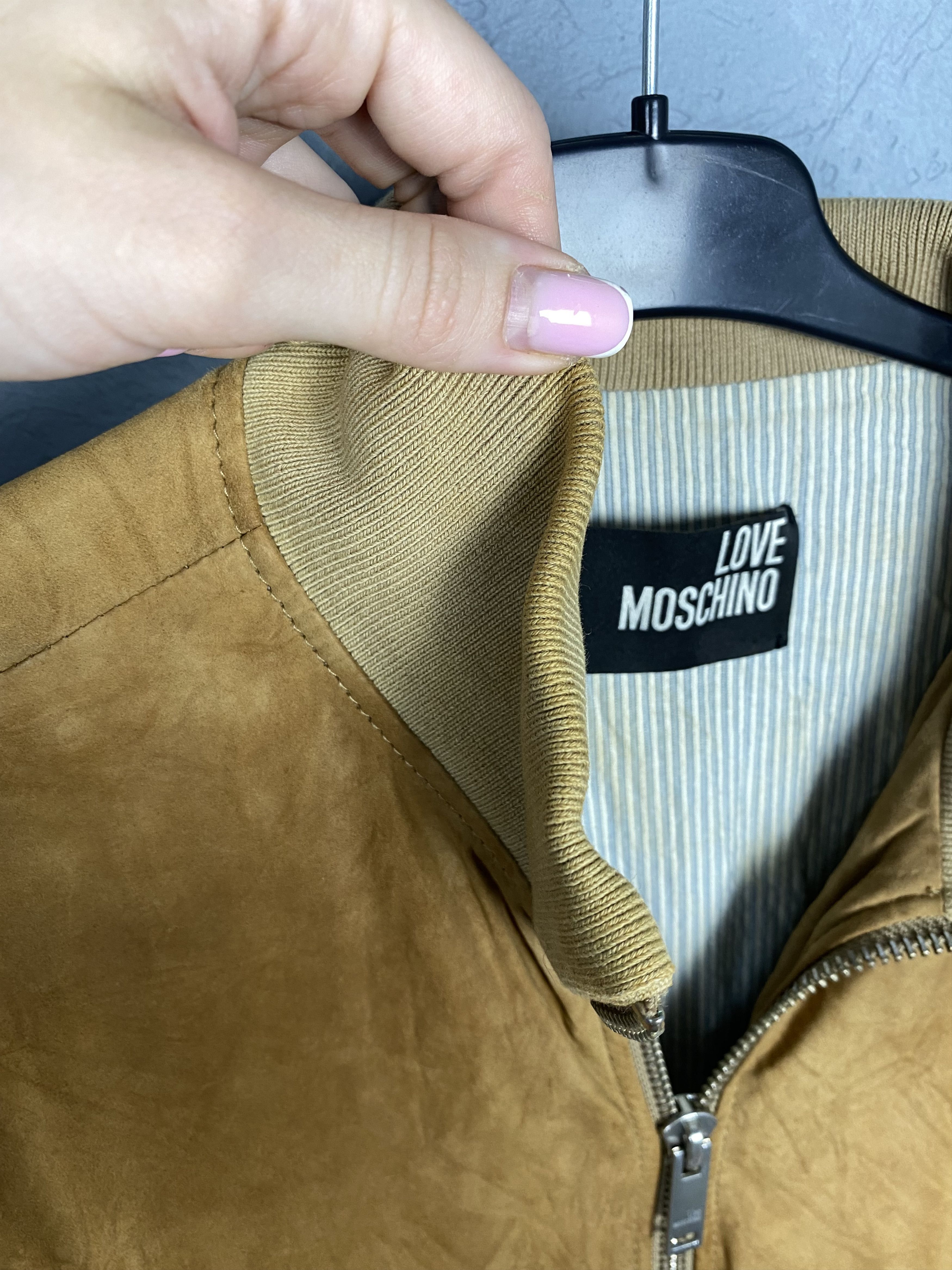 Moschino Love Moschino Vintage Suede Leather Jacket Size US M / EU 48-50 / 2 - 6 Thumbnail