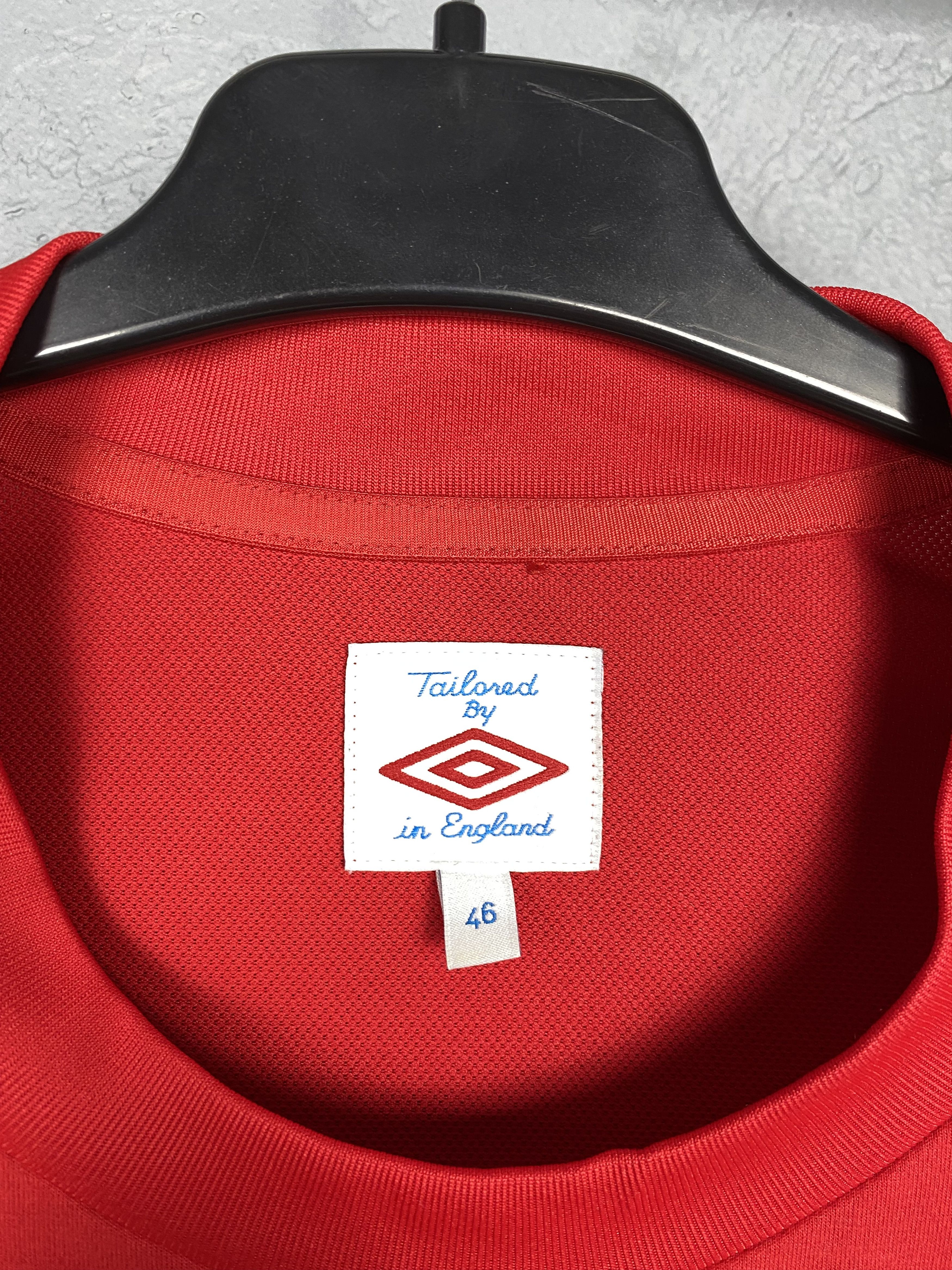 Umbro Umbro England Vintage Jersey T-Shirt Tee Size US XL / EU 56 / 4 - 4 Thumbnail