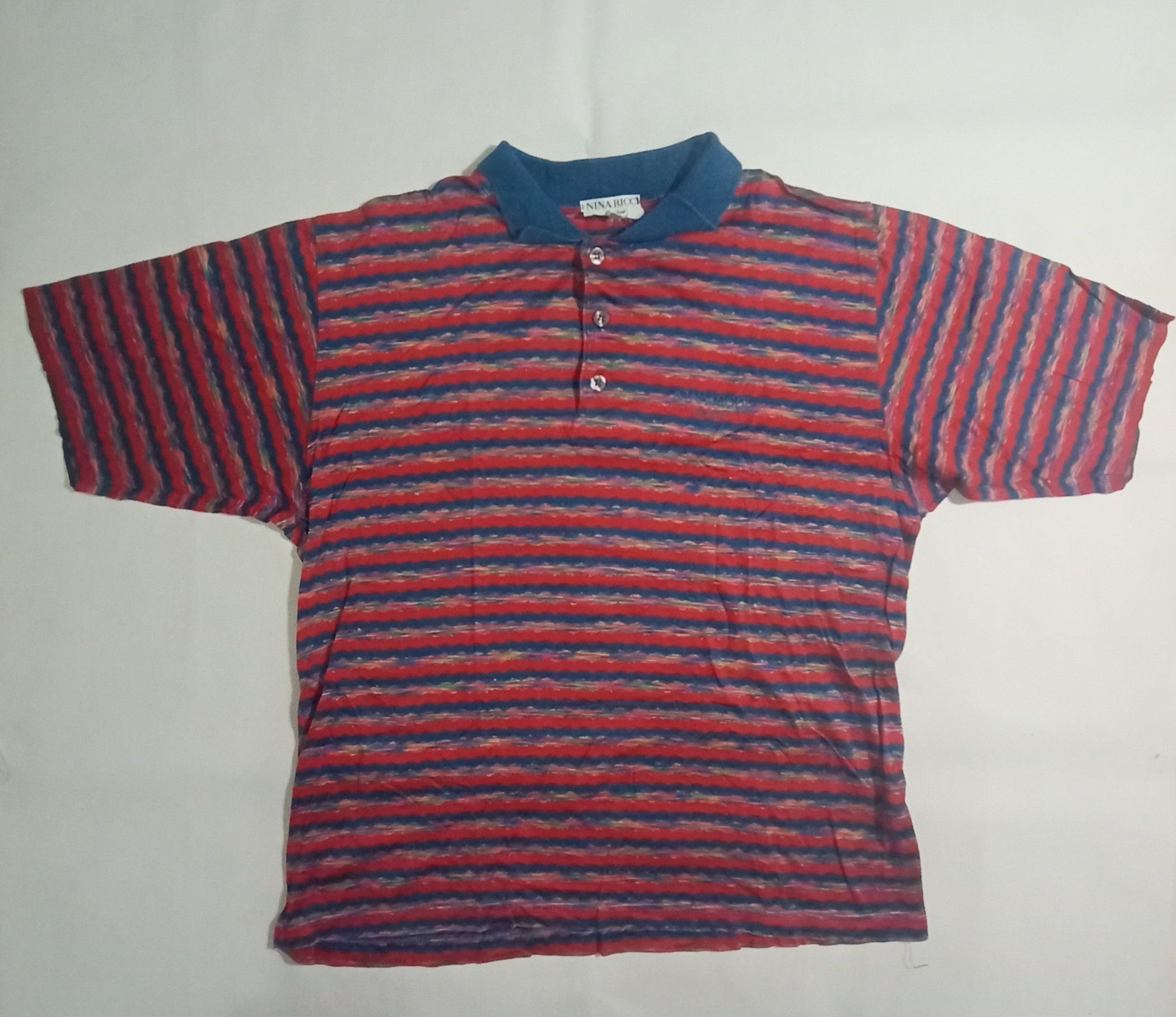 Nina Ricci Vintage NINA RICCI MONSIEUR PARIS Polo Shirt Classic Size US S / EU 44-46 / 1 - 1 Thumbnail