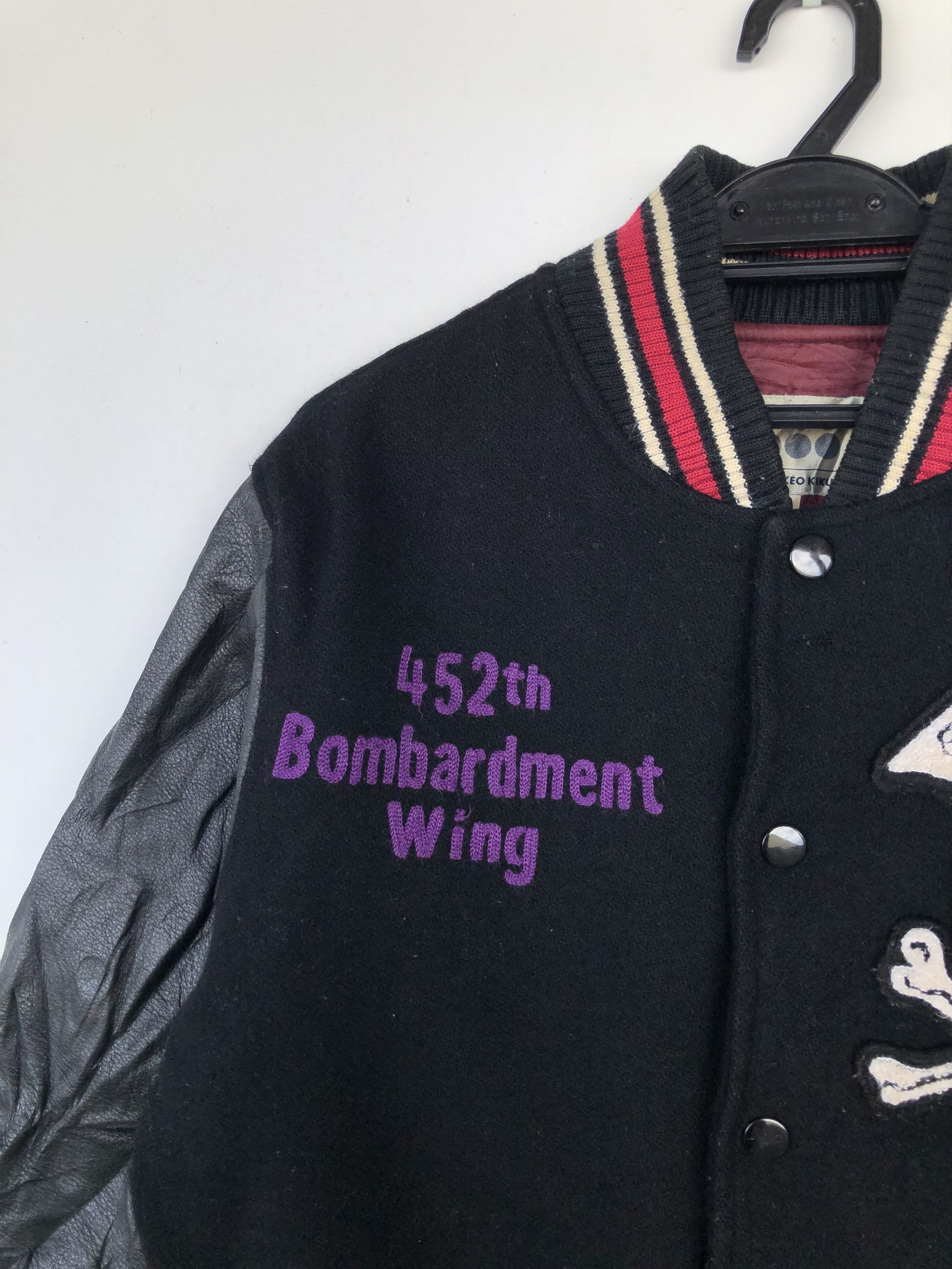 Takeo Kikuchi RARE🔥80’S WWII BOMB WING ATTACK SQUADRON VARSITY JACKET Size US M / EU 48-50 / 2 - 9 Thumbnail