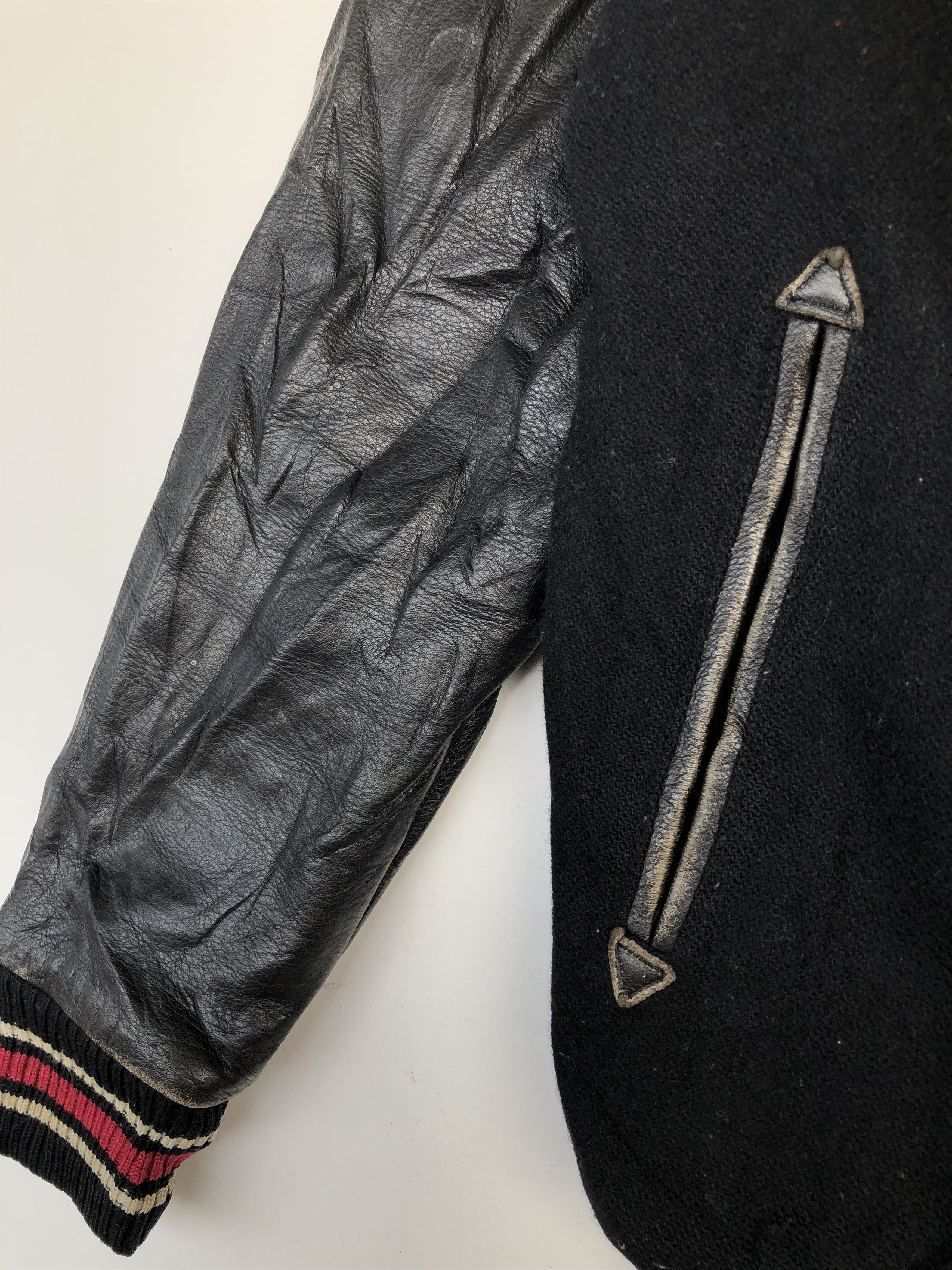 Takeo Kikuchi RARE🔥80’S WWII BOMB WING ATTACK SQUADRON VARSITY JACKET Size US M / EU 48-50 / 2 - 13 Thumbnail