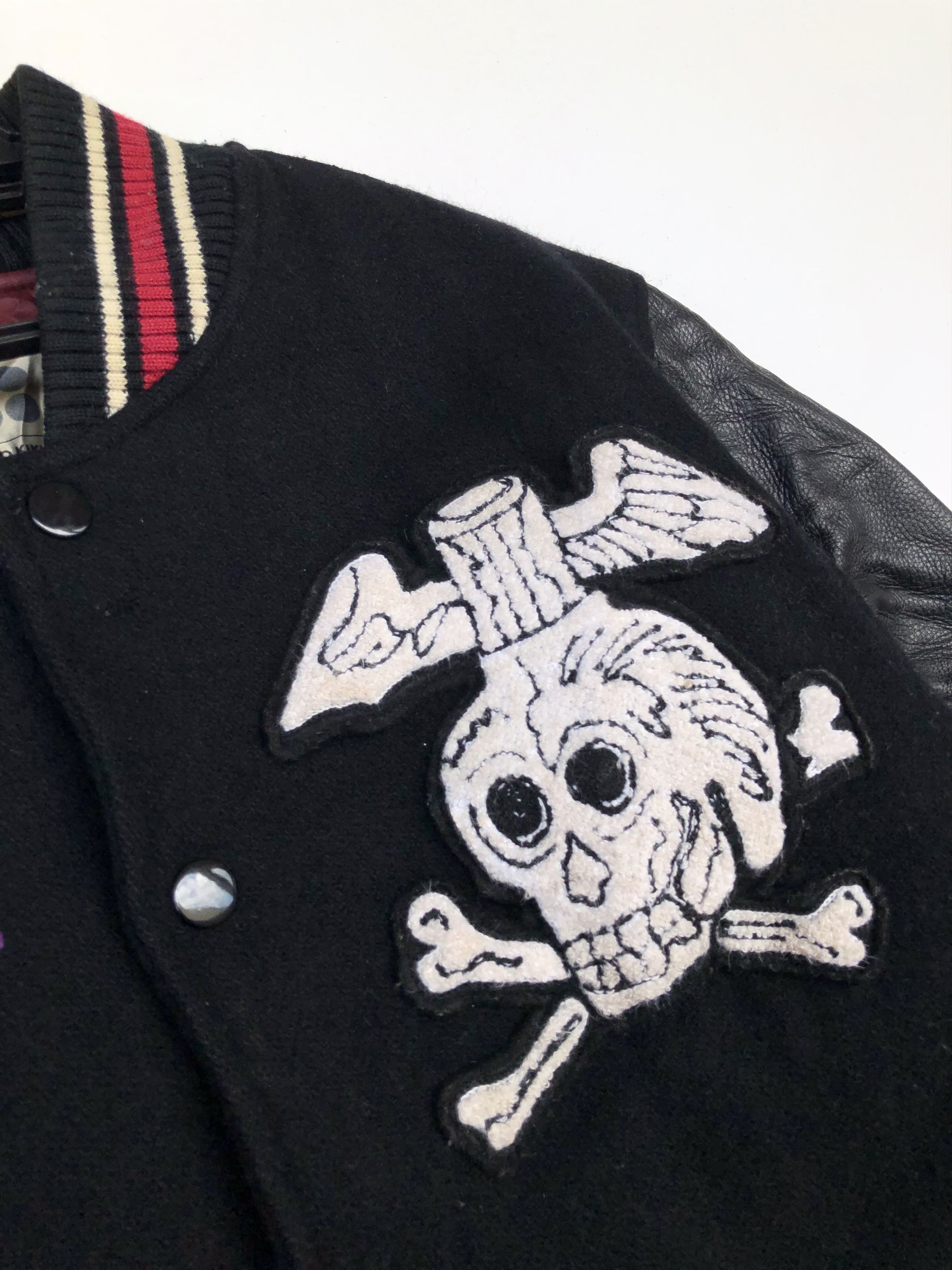 Takeo Kikuchi RARE🔥80’S WWII BOMB WING ATTACK SQUADRON VARSITY JACKET Size US M / EU 48-50 / 2 - 8 Thumbnail