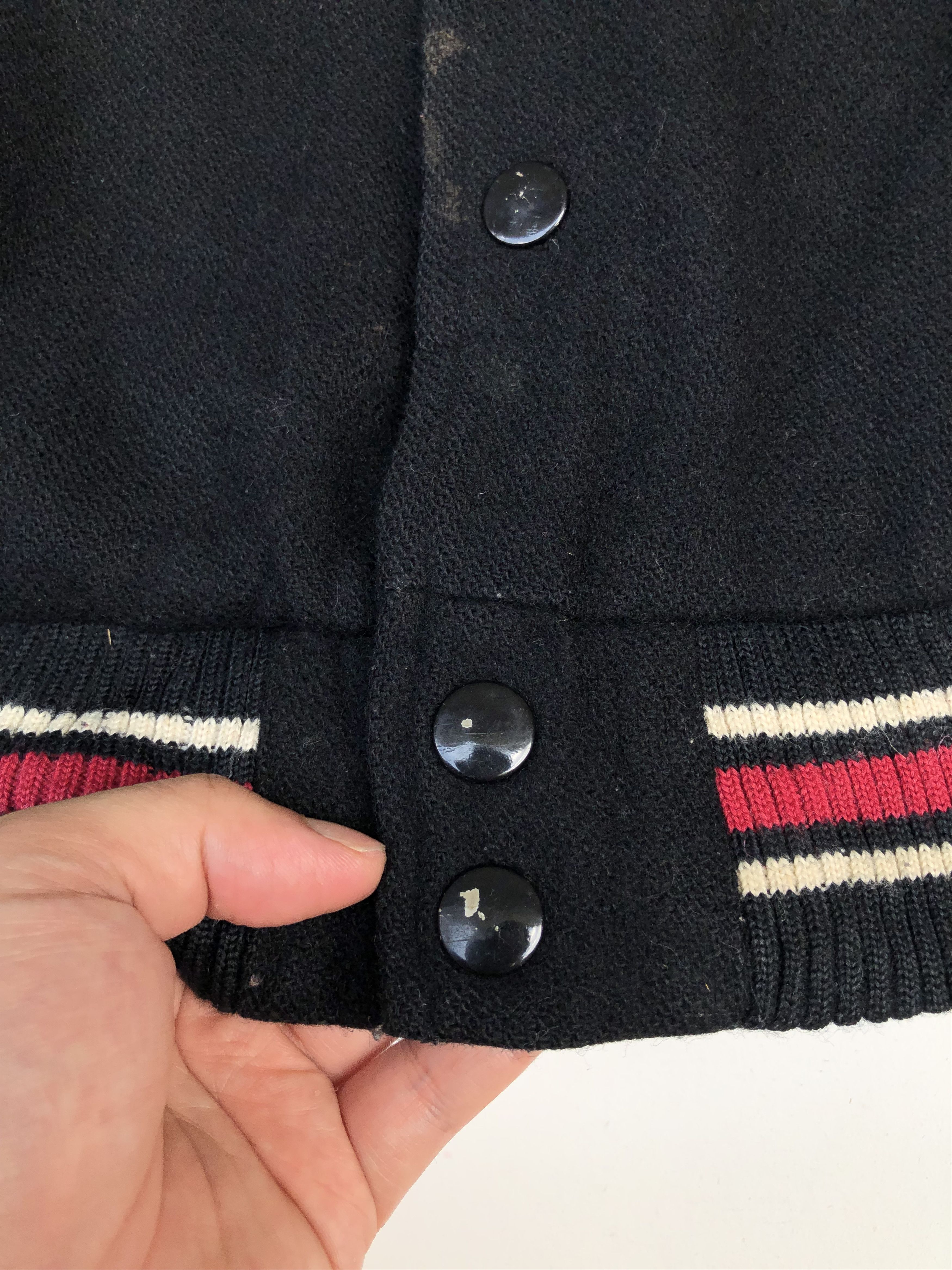 Takeo Kikuchi RARE🔥80’S WWII BOMB WING ATTACK SQUADRON VARSITY JACKET Size US M / EU 48-50 / 2 - 10 Thumbnail