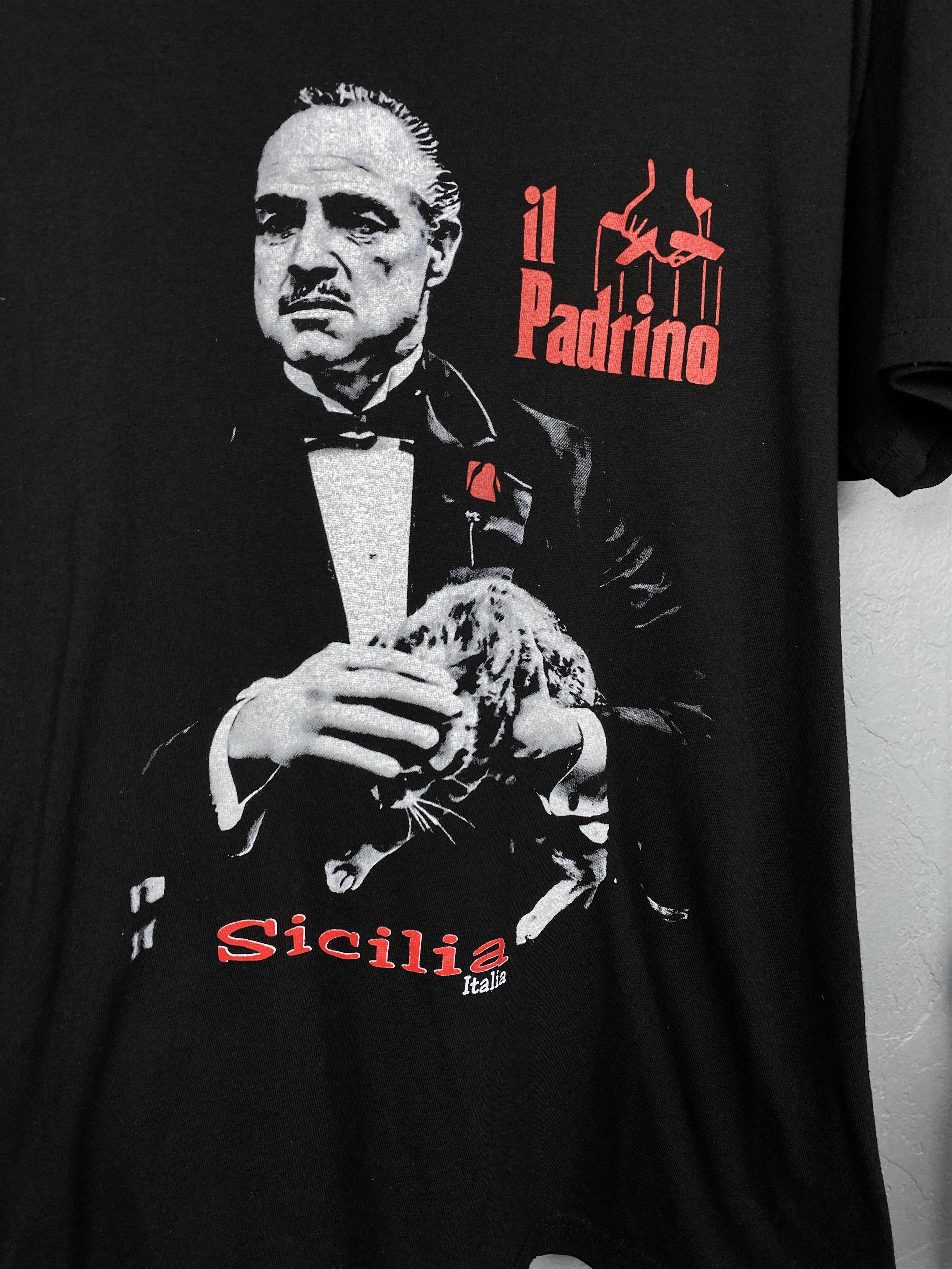 Vintage The Godfather Vintage Movie Grafic T-Shirt Tee Y2K Size US XXL / EU 58 / 5 - 3 Thumbnail