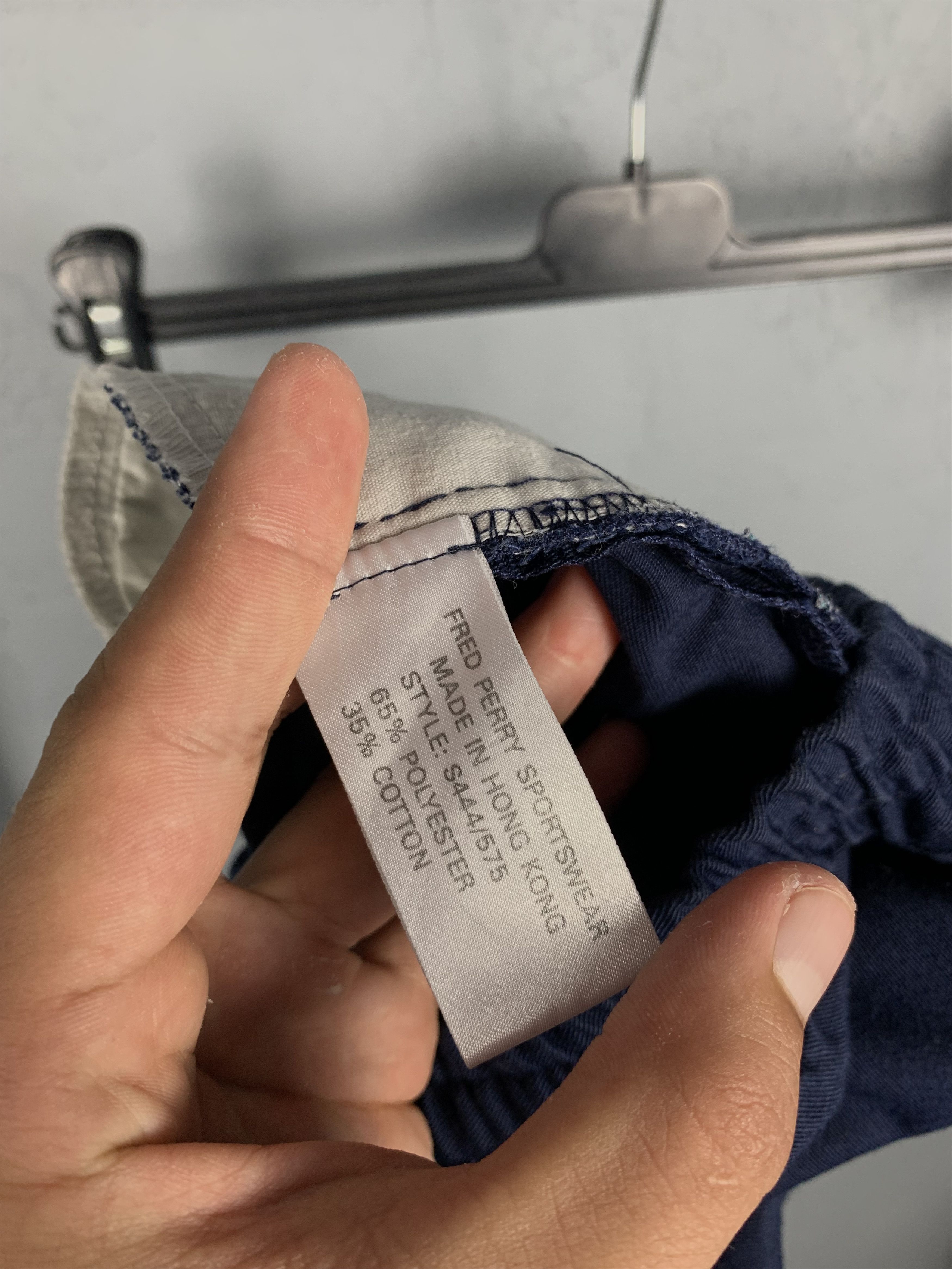 Fred Perry × Vintage Fred Perry 90s Vintage Mens Tennis Shorts Size US 36 / EU 52 - 6 Thumbnail