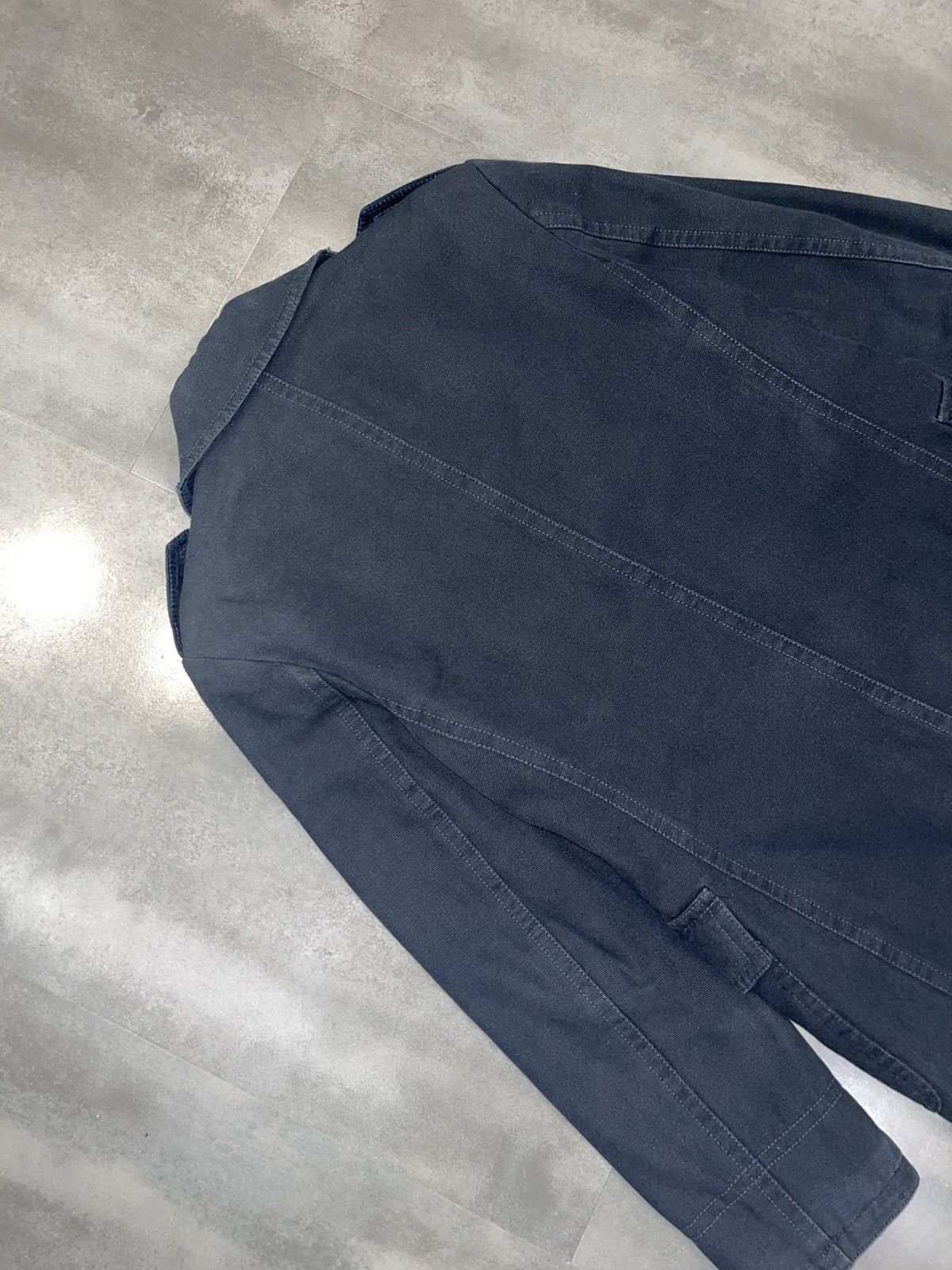 Dolce & Gabbana Archive Dolce & Gabbana "Docks" Double-Breasted Navy Coat Size US M / EU 48-50 / 2 - 12 Thumbnail
