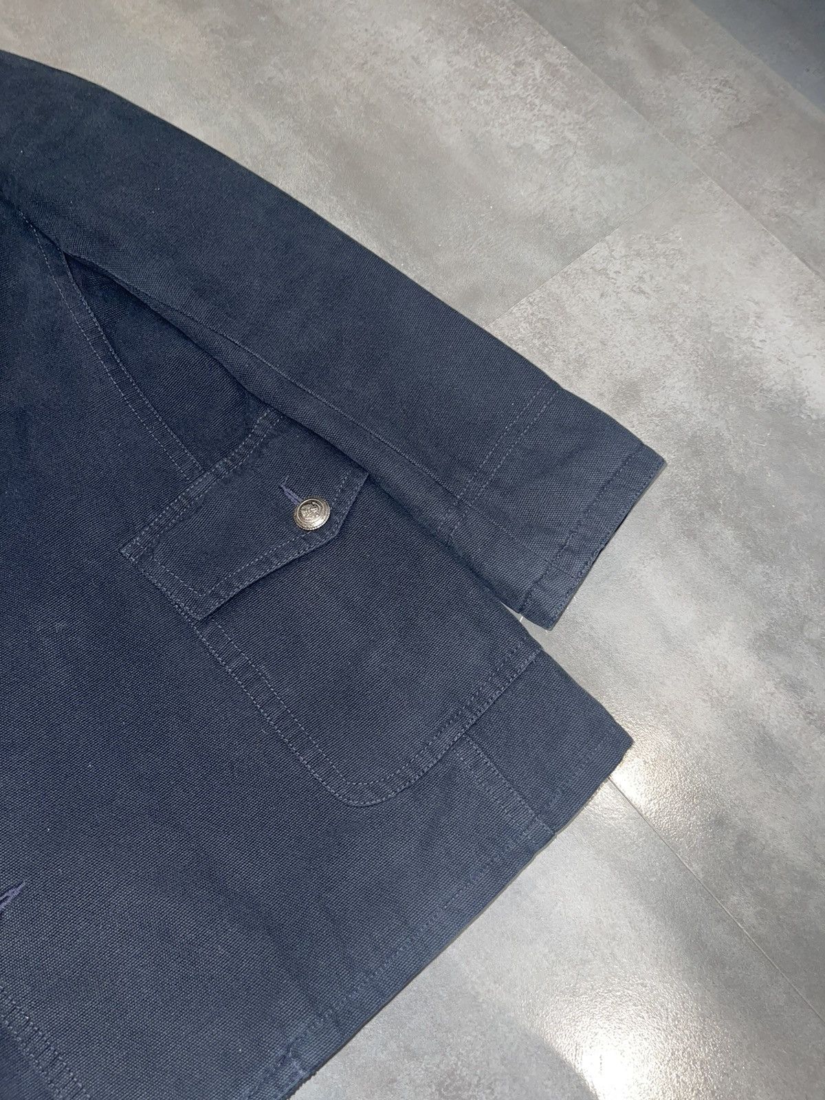 Dolce & Gabbana Archive Dolce & Gabbana "Docks" Double-Breasted Navy Coat Size US M / EU 48-50 / 2 - 7 Thumbnail