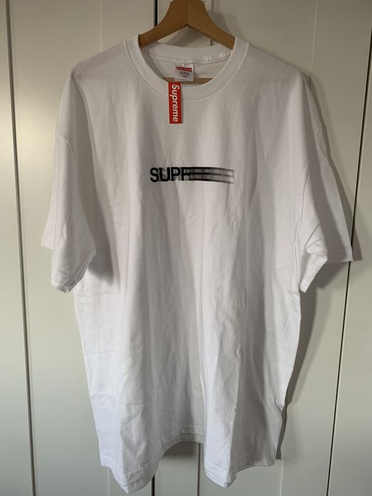 Supreme Supreme Motion Logo Tee - White - XXL | Grailed