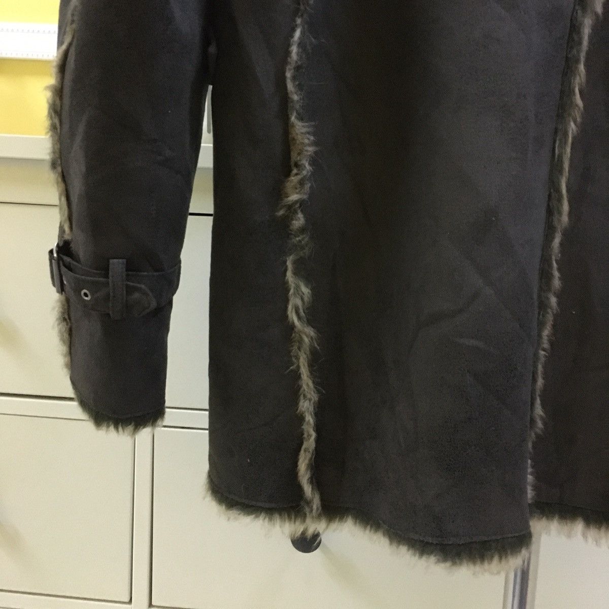 If Six Was Nine Christian Orani Sherpa Suede Jacket Size US M / EU 48-50 / 2 - 7 Thumbnail