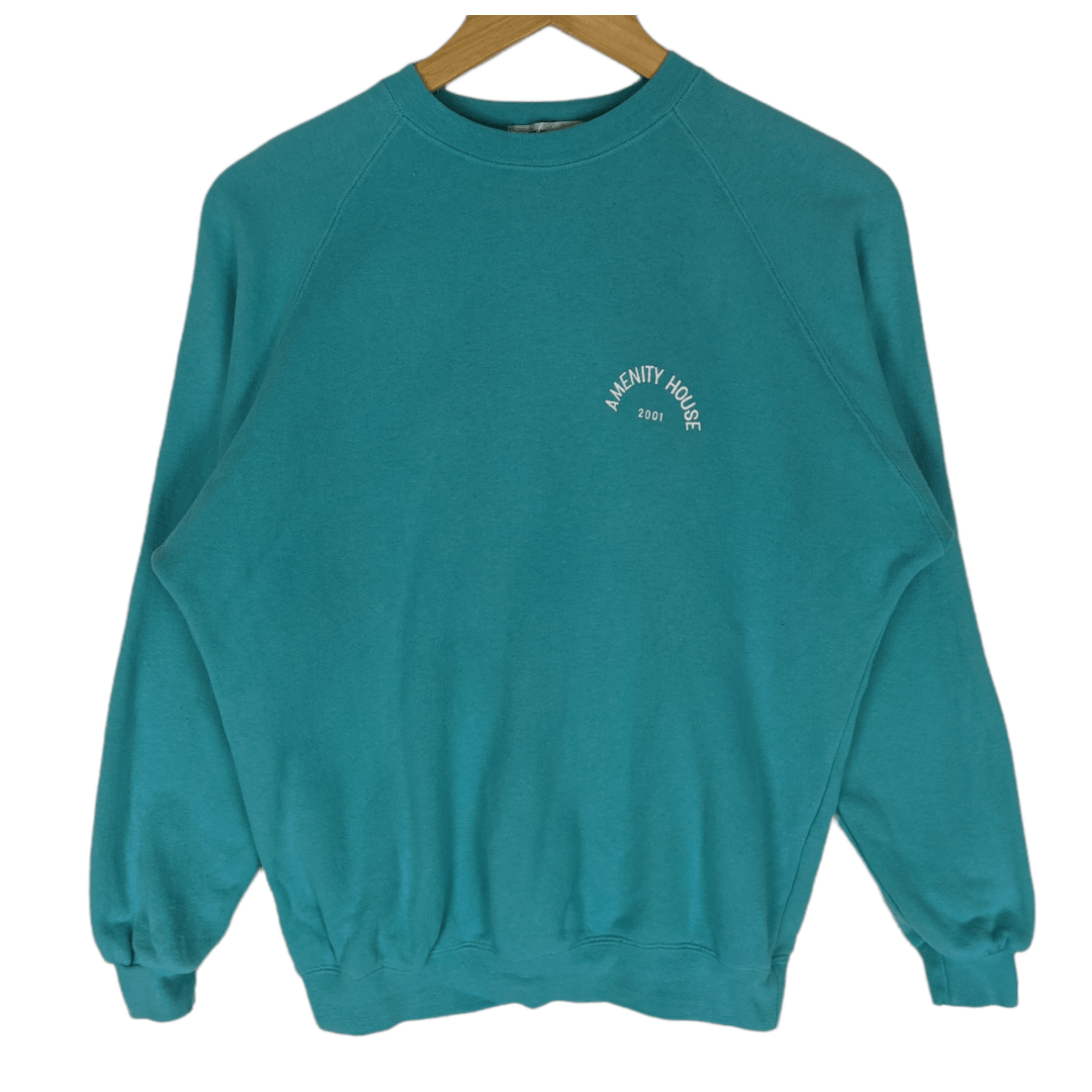 Japanese Brand Japan AMENITY HOUSE 2001 Crewneck Jumper Sweatshirt Size US XS / EU 42 / 0 - 2 Thumbnail