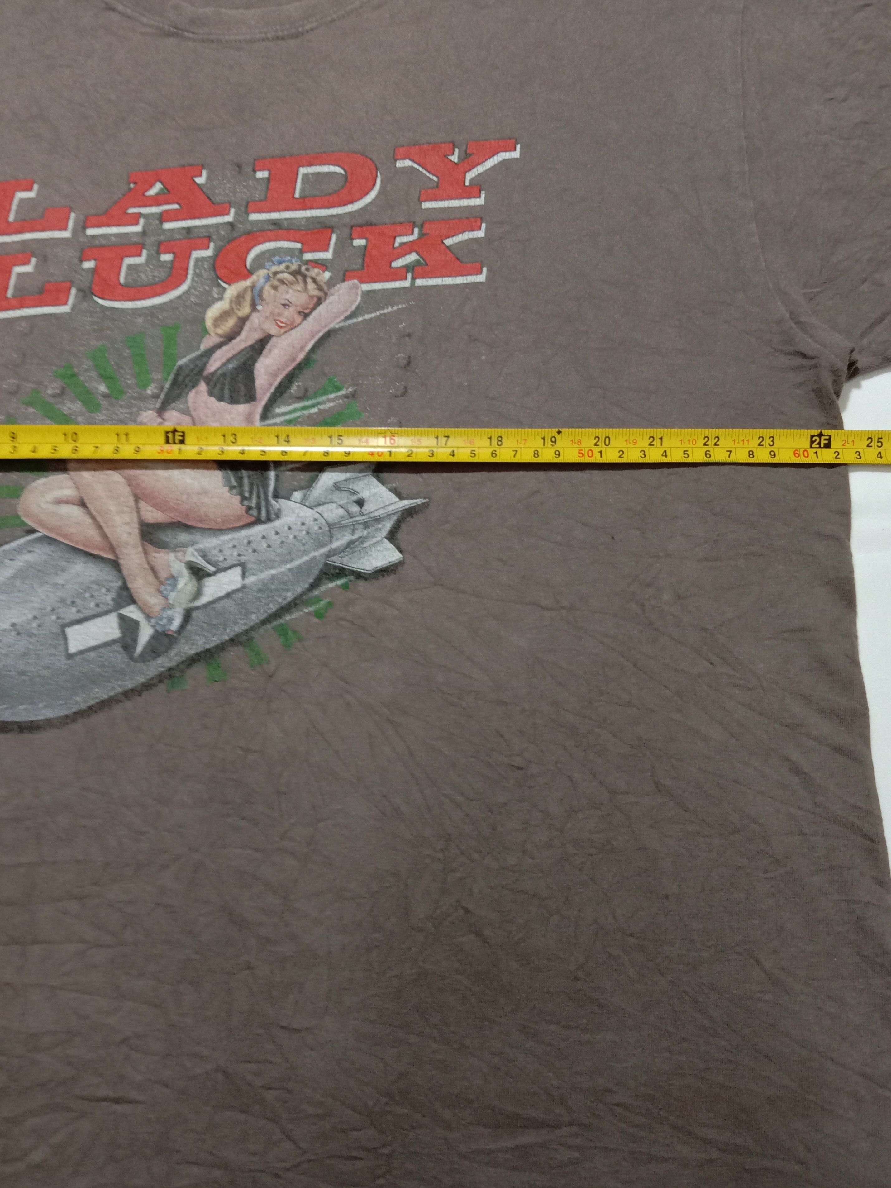 Other Lady Luck Tee Sexy Girl Graphic Brown Color Size US XL / EU 56 / 4 - 5 Thumbnail