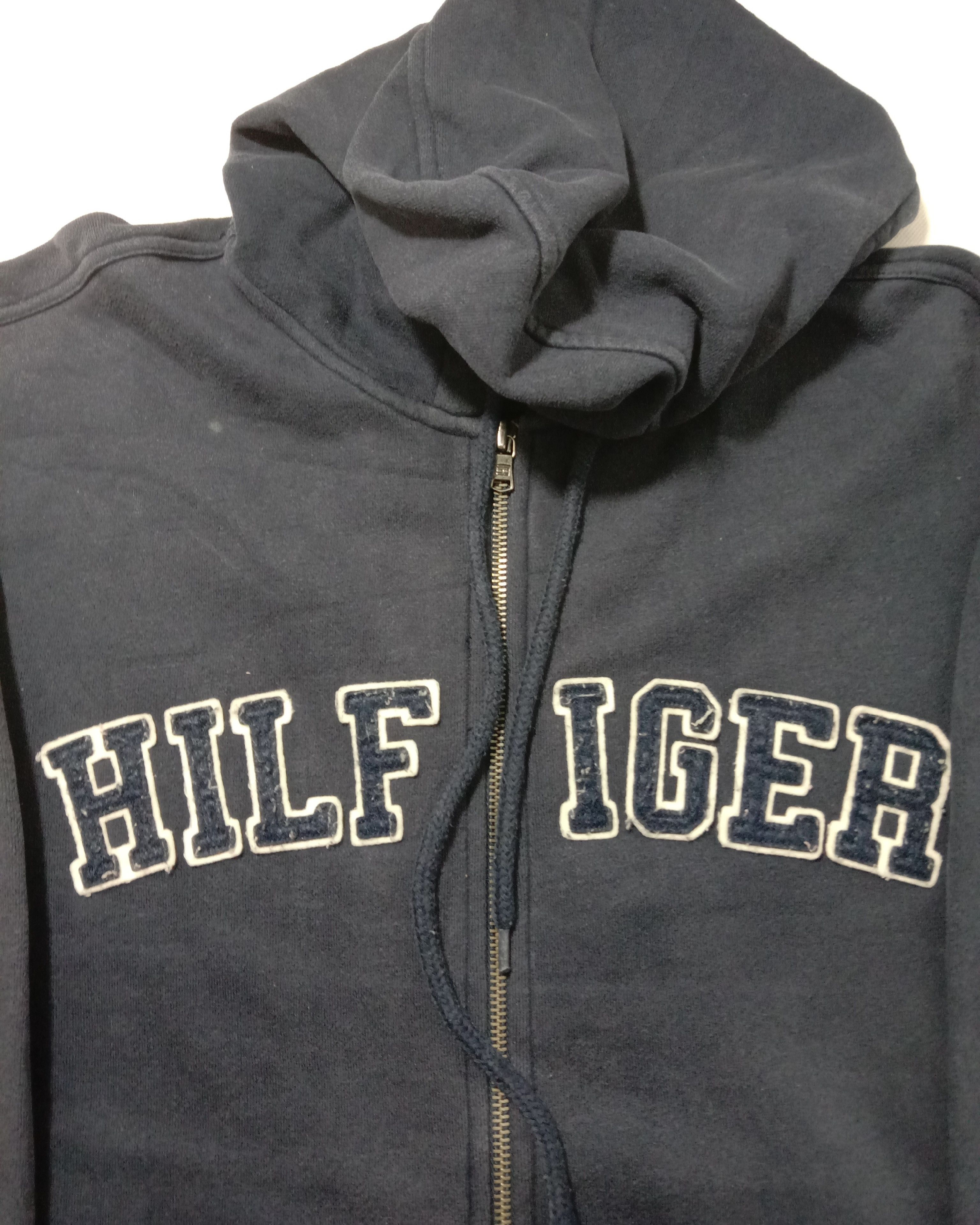 Tommy Hilfiger Vintage Tommy Hilfiger Sweatshirts Zipper Hoodies Size US S / EU 44-46 / 1 - 2 Thumbnail