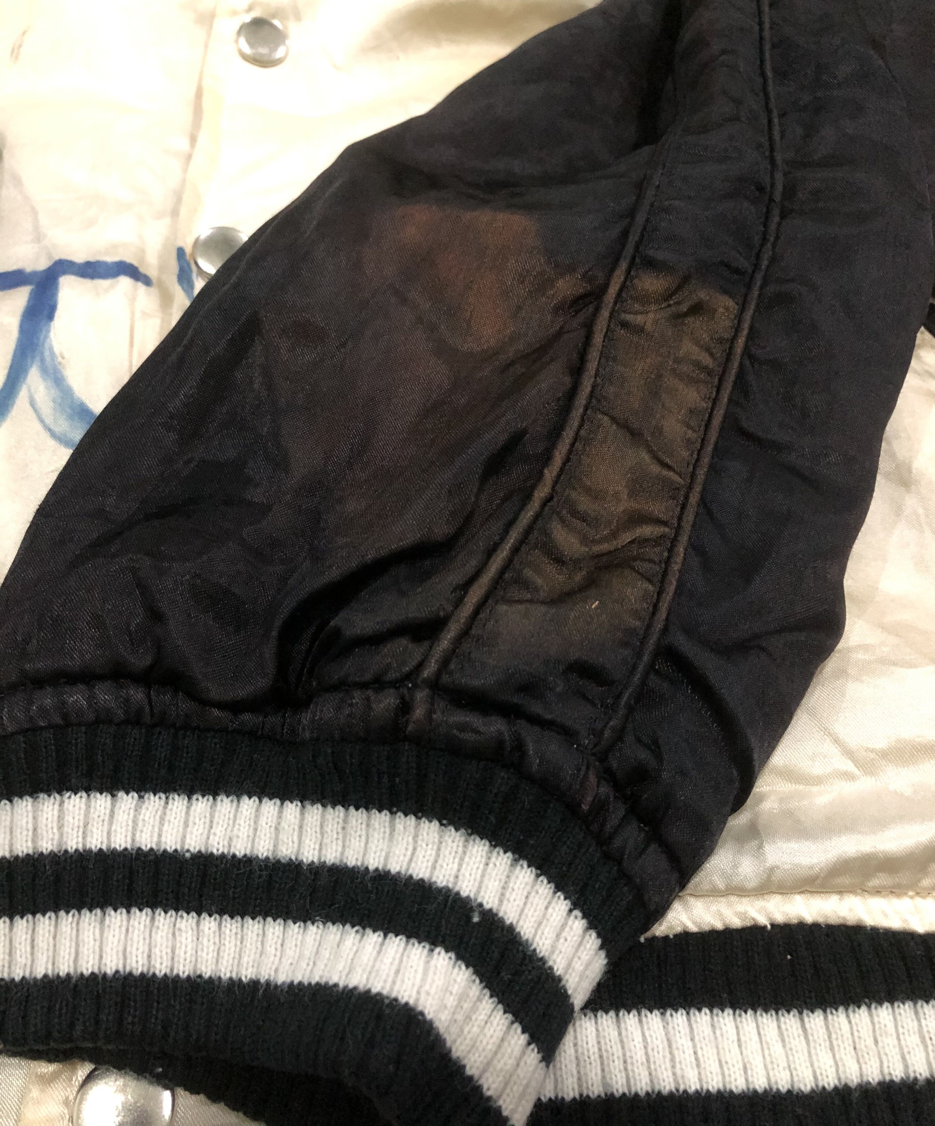 Hysteric Glamour Very Rare Vintage Distressed Hysteric Glamour Nobu Varsity Size US L / EU 52-54 / 3 - 15 Thumbnail
