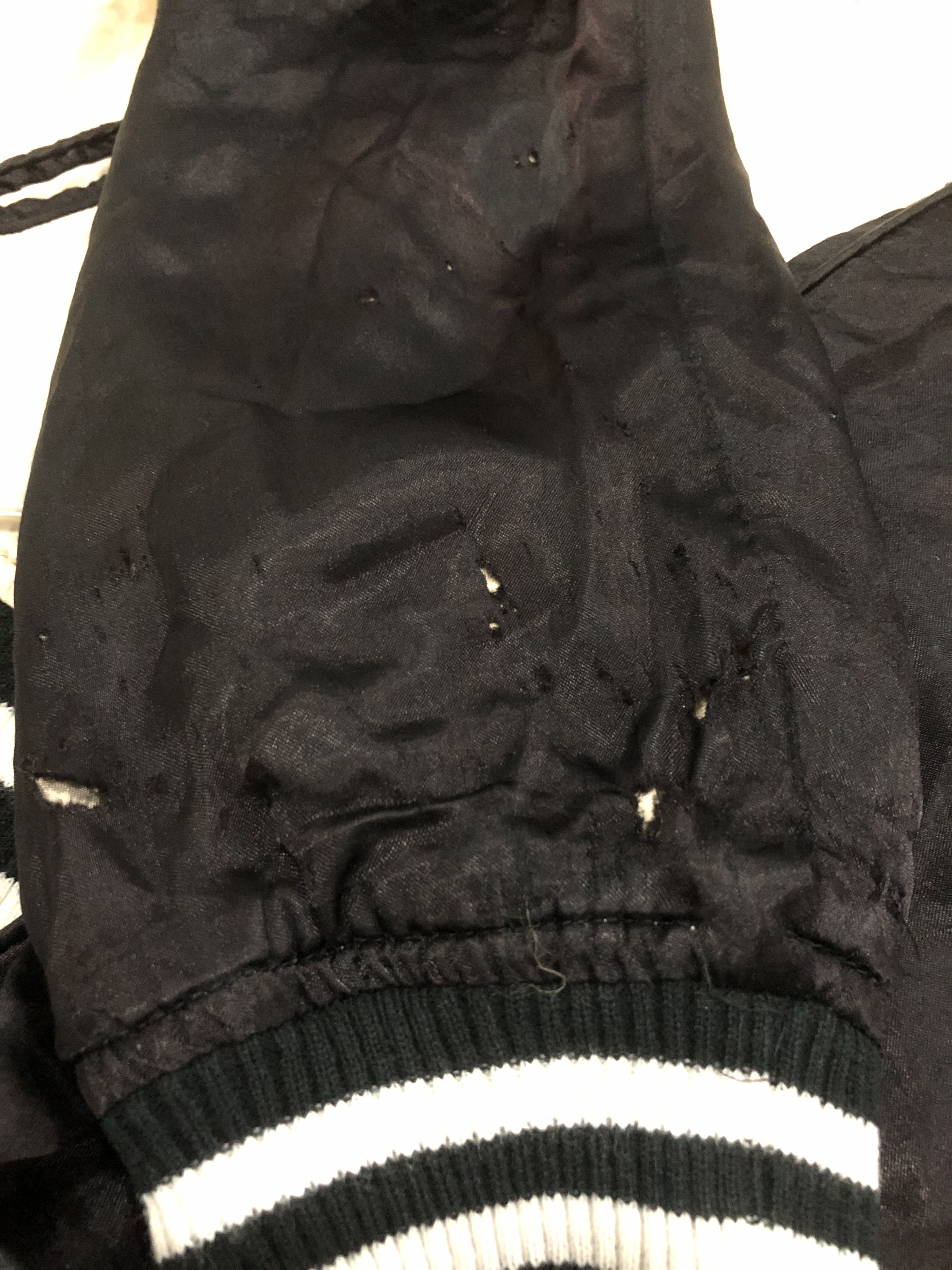 Hysteric Glamour Very Rare Vintage Distressed Hysteric Glamour Nobu Varsity Size US L / EU 52-54 / 3 - 18 Thumbnail